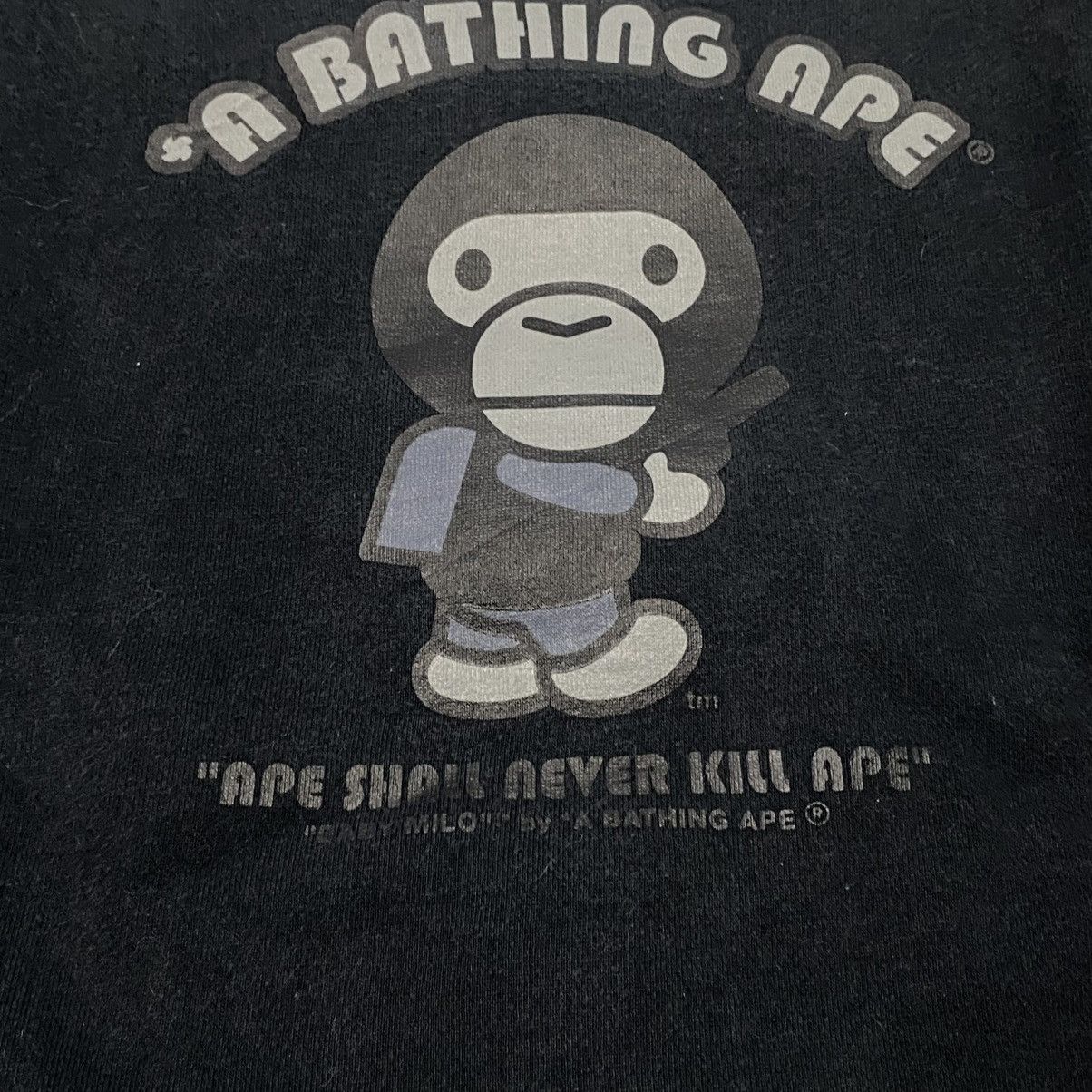 Bape Baby Milo Sweatshirt OG Size US M / EU 48-50 / 2 - 4 Thumbnail