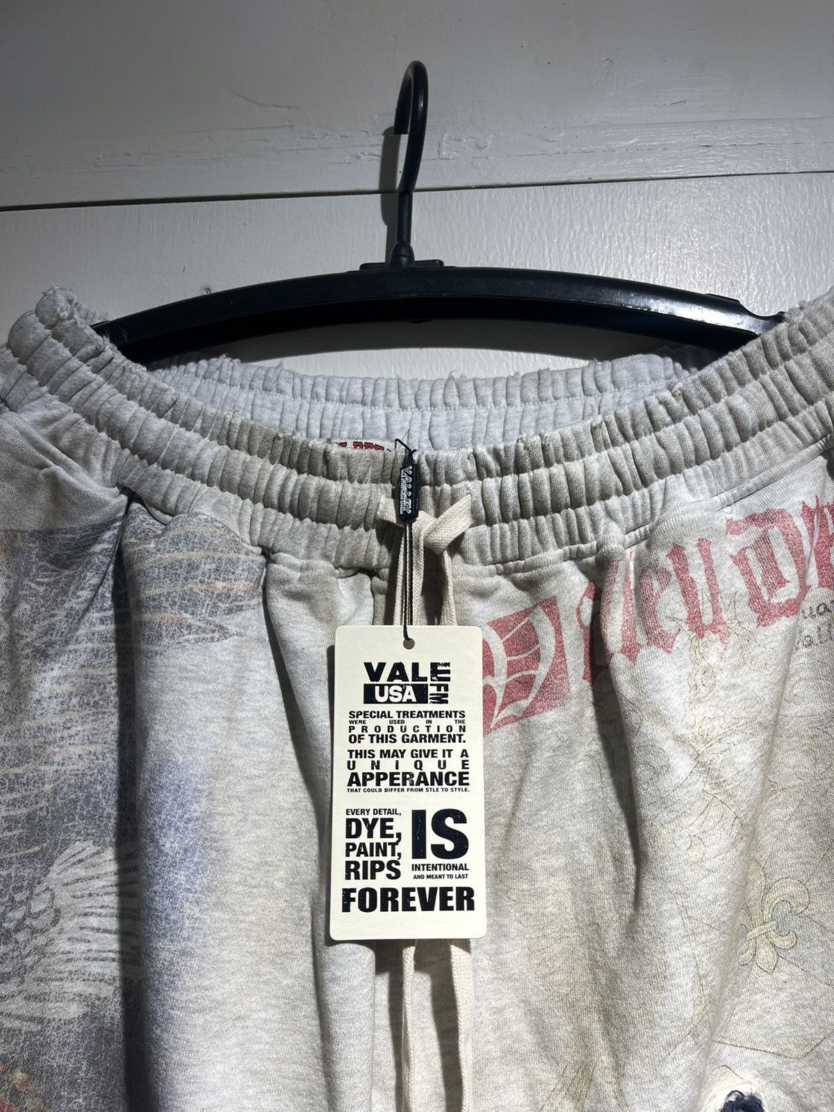 Vale Vale Forever Crash Sweatpants - Dirty Grey size S Size US 30 / EU 46 - 3 Thumbnail