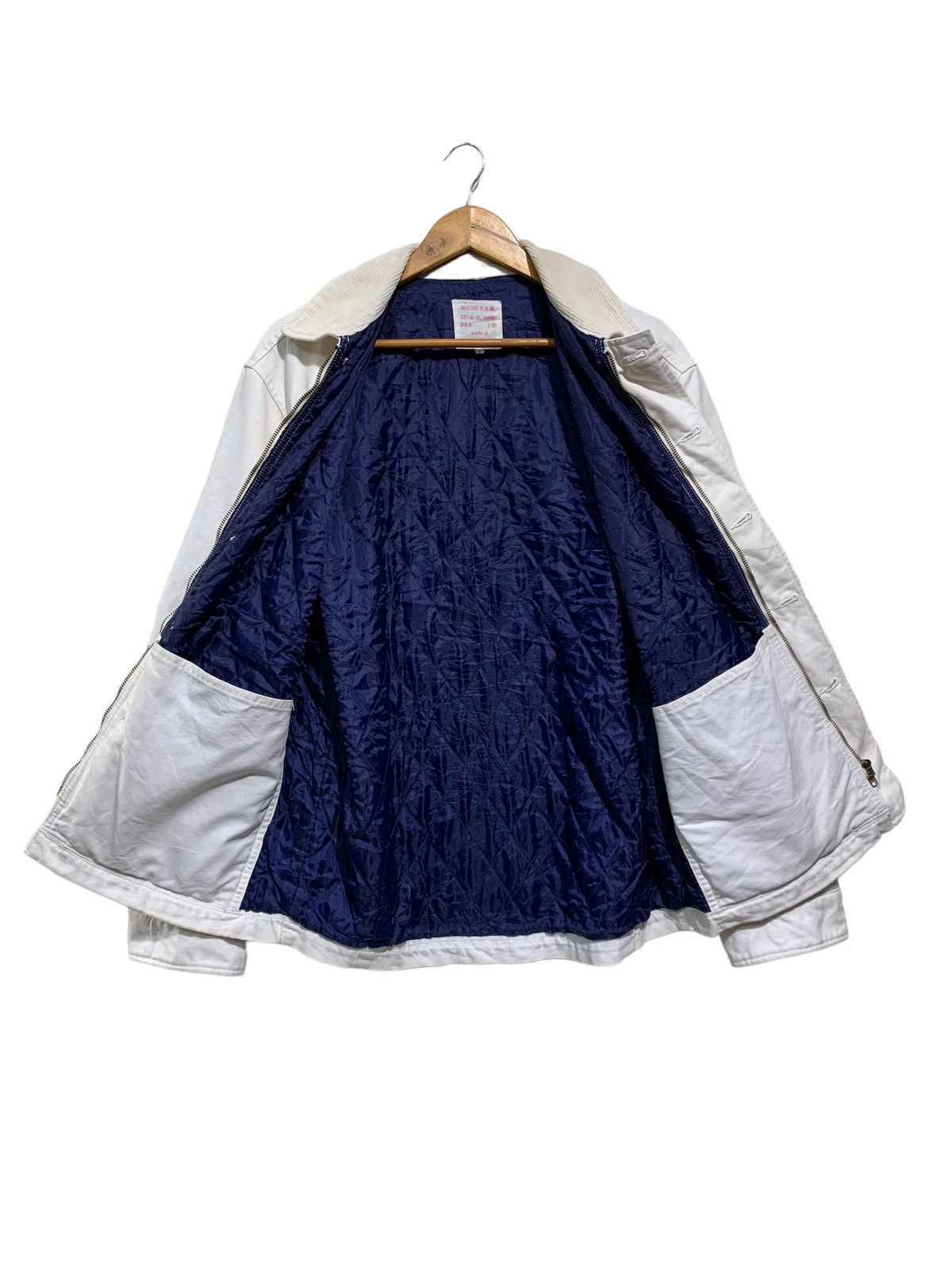 Blue Blue Japan 🔥MISTER FREEDOM X H.R MARKET DUCK CANVAS WORKERS JACKET Size US L / EU 52-54 / 3 - 7 Thumbnail
