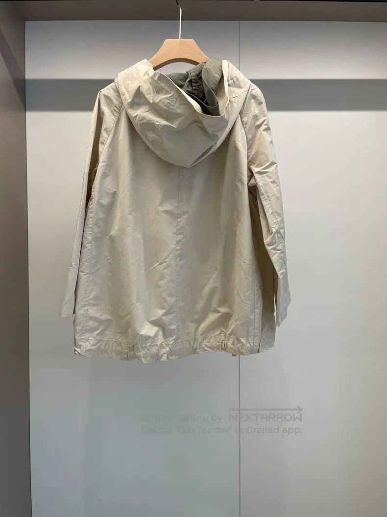 Brunello Cucinelli Brunello Cucinelli Beige Polyester Hooded Jacket Size US S / EU 44-46 / 1 - 2 Thumbnail