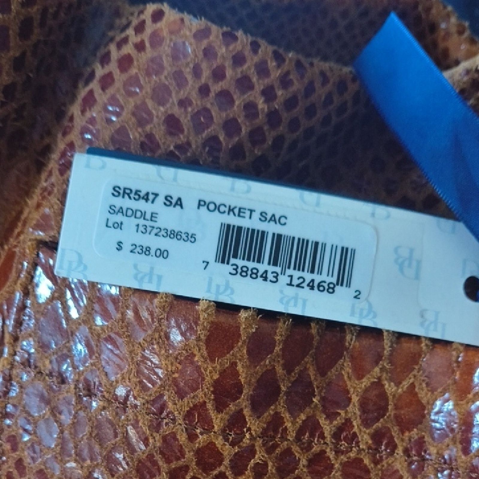Dooney & Bourke Vintage Dooney & Bourke Snake Pattern Leather Shoulder Bag Size ONE SIZE - 11 Thumbnail