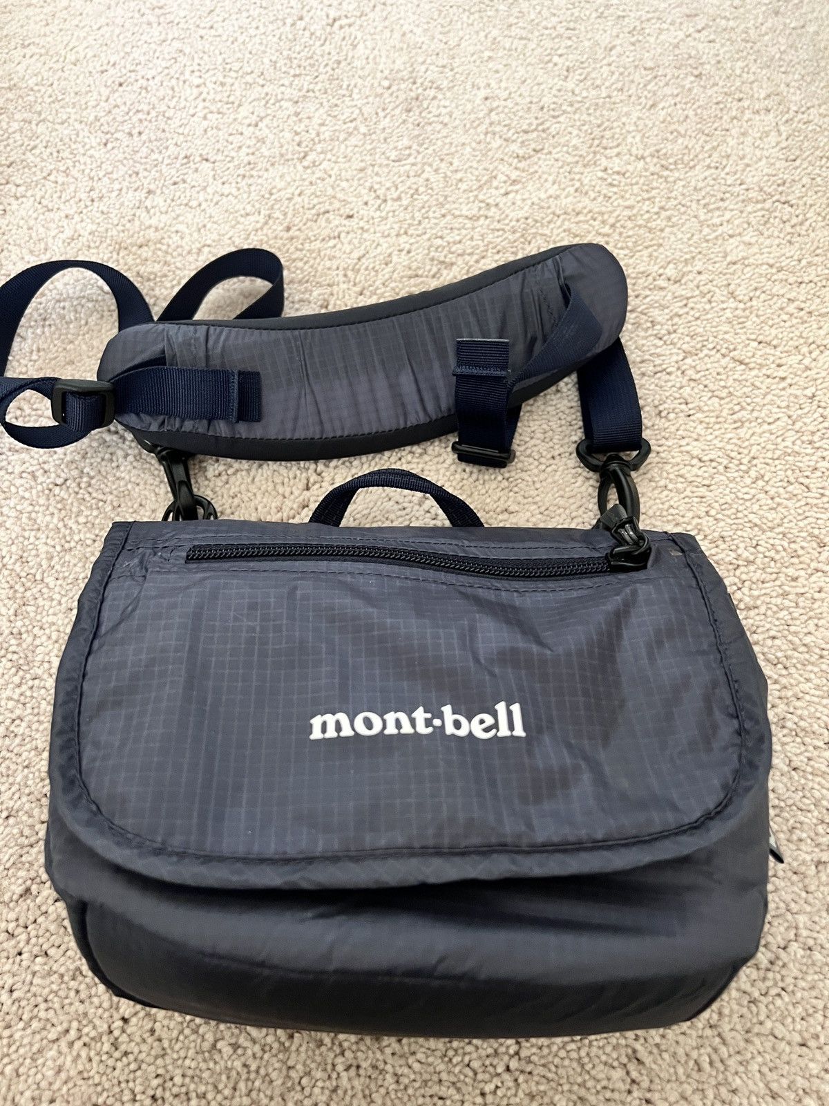 Montbell Light Camera Bag in Blue, Men's