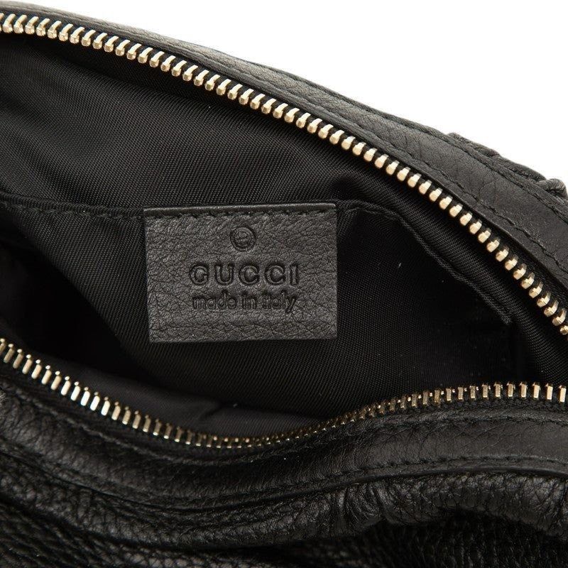 Gucci Gucci Bamboo Cosmetic Pouch Accessory Pouch Black Size ONE SIZE - 5 Thumbnail