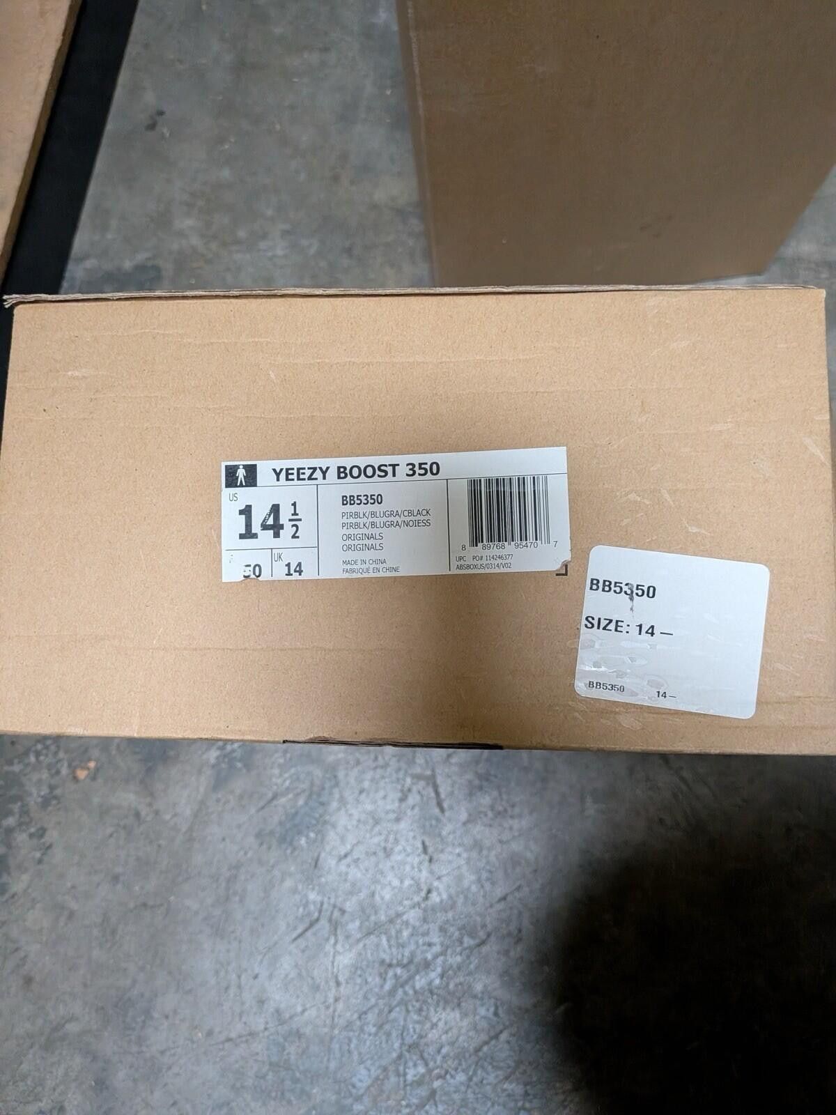 Adidas 2016 adidas Yeezy Boost 350 v1 Pirate Black 2.0 BB5350 14.5 Size US 15 / EU 48 - 7 Thumbnail