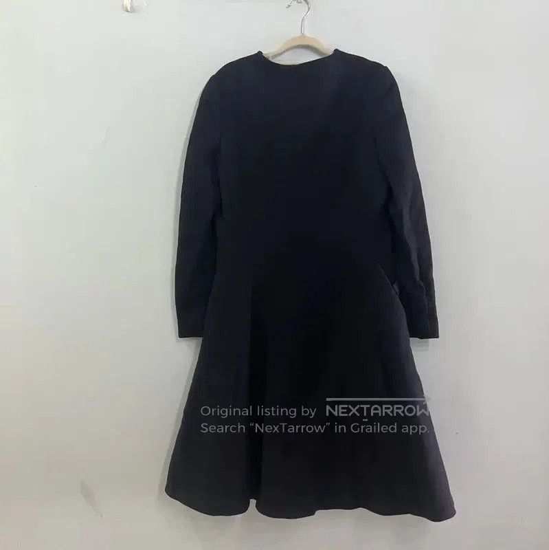Lanvin Lanvin Women's Dark Blue Wool Coat . Size L / US 10 / IT 46 - 1 Thumbnail