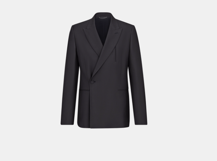 Dior o1w1db10525 343C26 Oblique Jacket in Gray Size US L / EU 52-54 / 3 - 1 Thumbnail