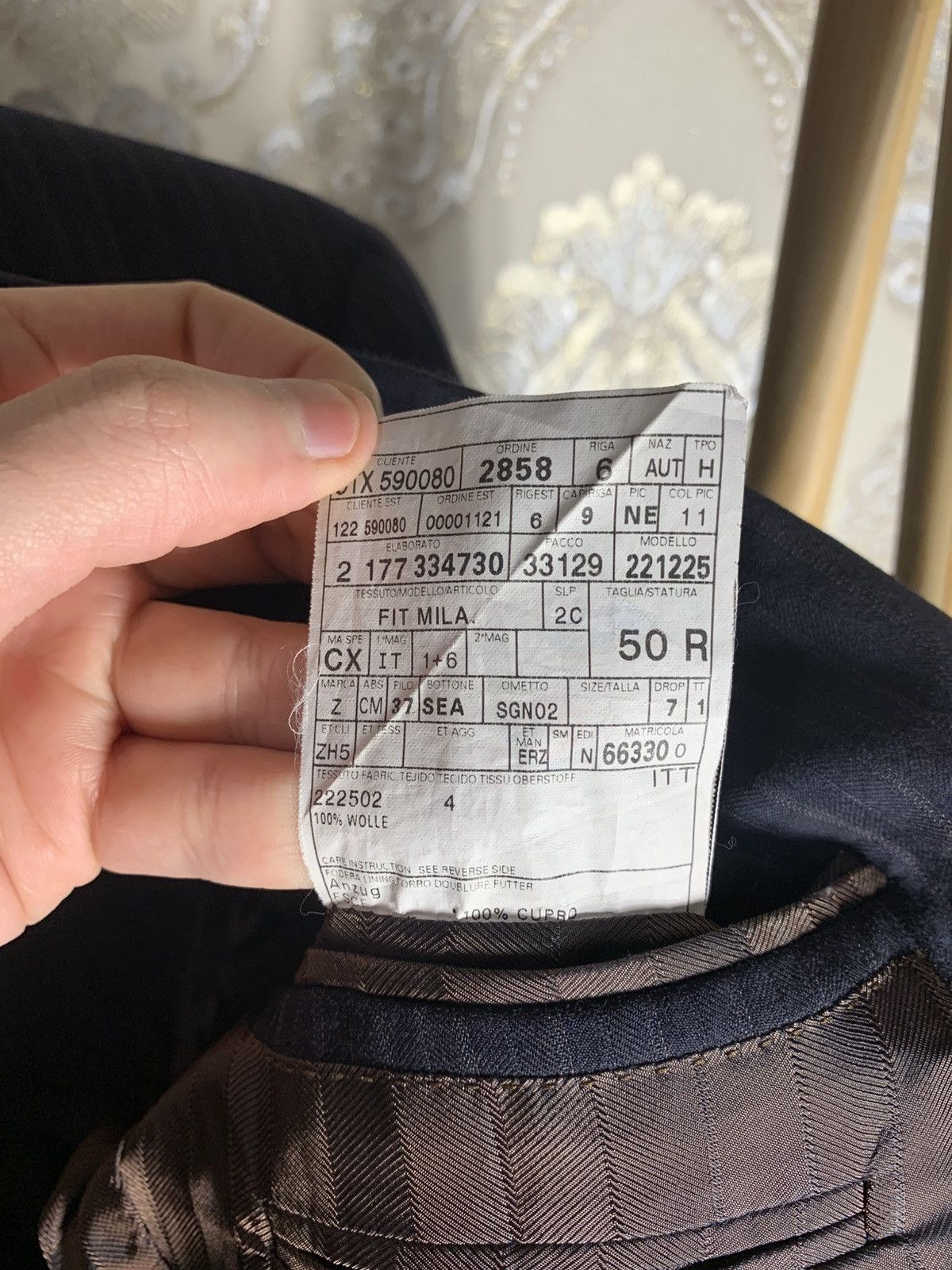 Ermenegildo Zegna VINTAGE ERMENEGILDO Z ZEGNA ITALIAN DESIGNER BLAZER CLASSIC Size 50R - 6 Thumbnail