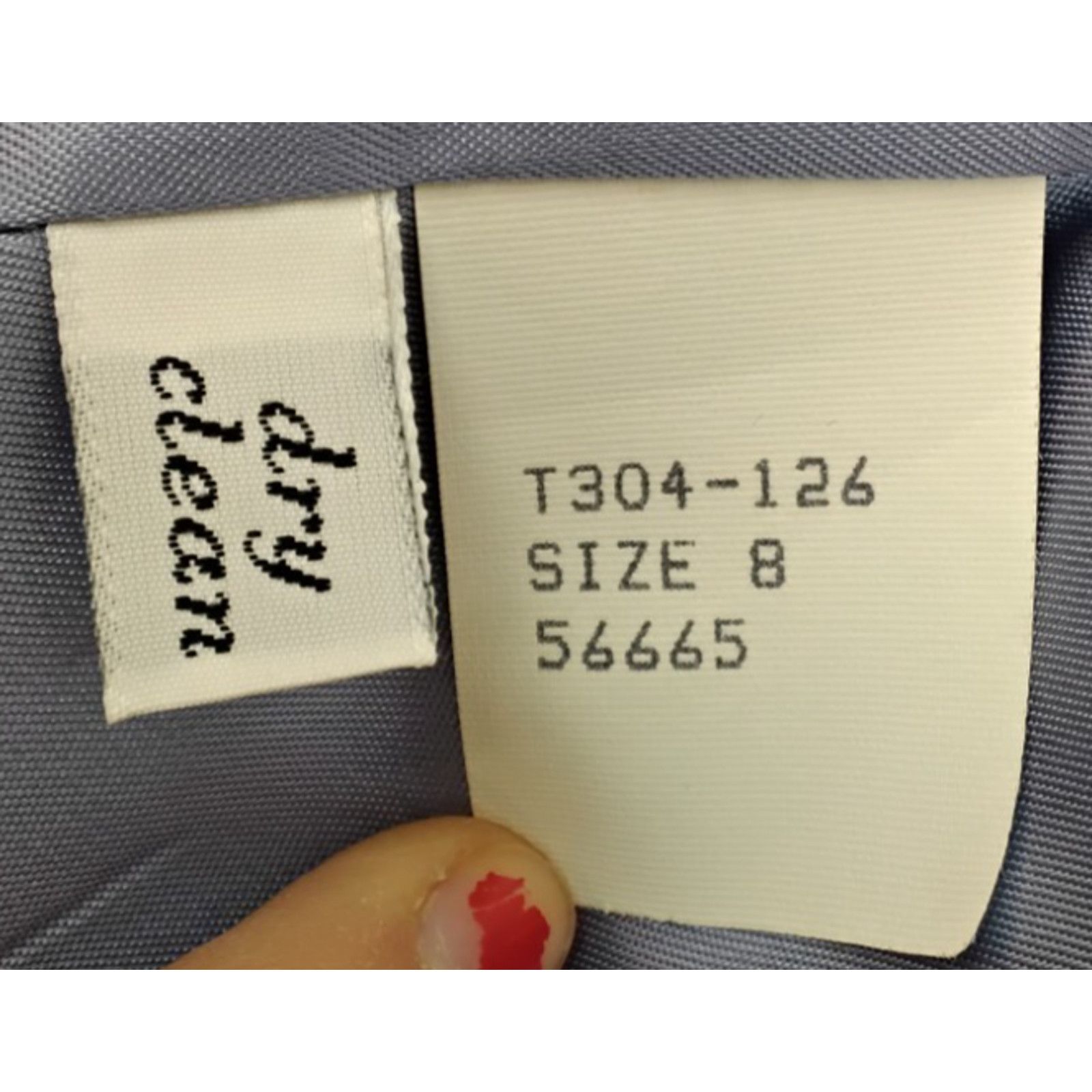 Pendleton Pendleton Cropped Blazer Women's 8 Periwinkle Vintage 80s Size M / US 6-8 / IT 42-44 - 11 Thumbnail