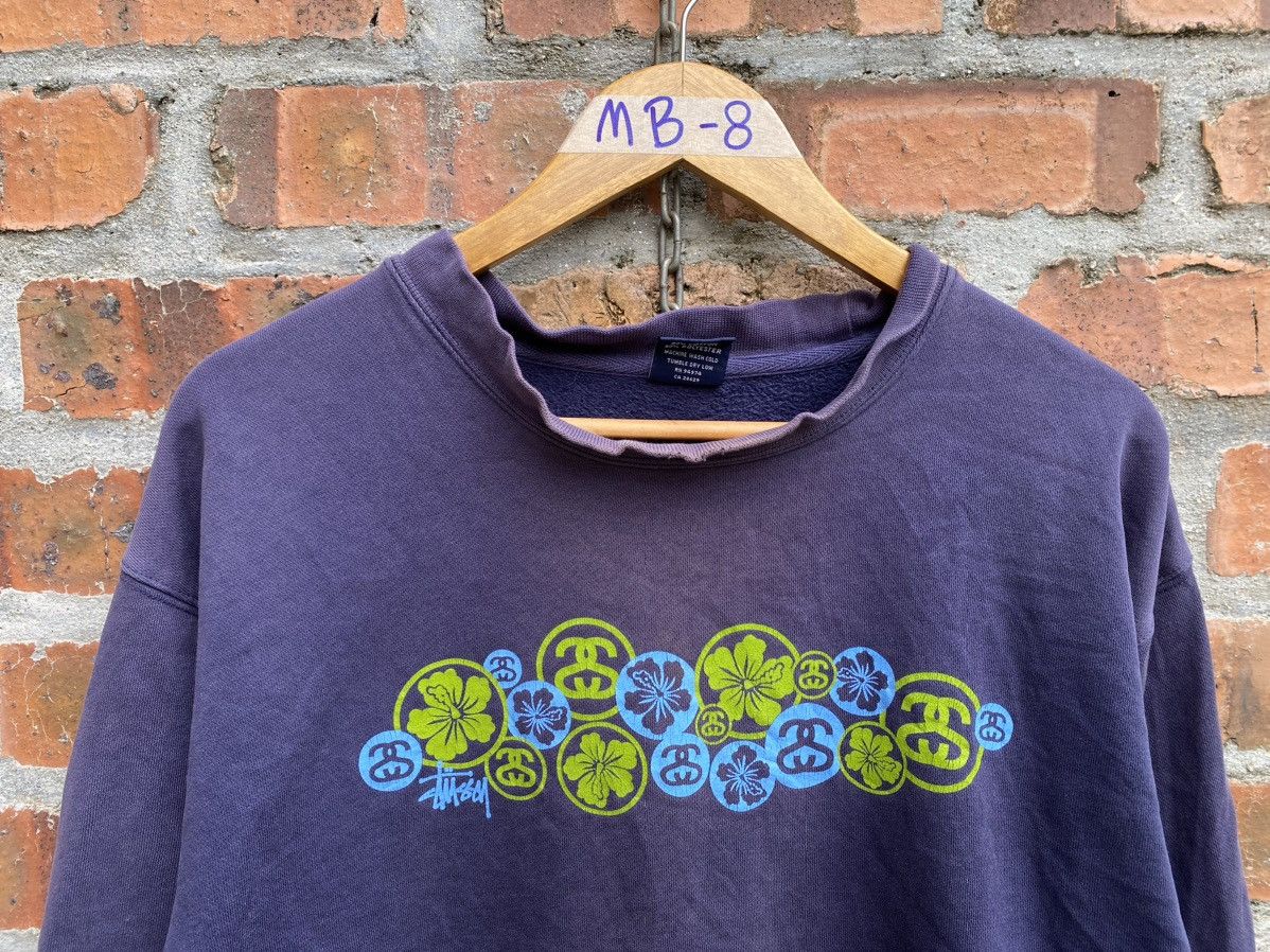 Stussy 1990s Stussy Floral Sick distressed Size US L / EU 52-54 / 3 - 3 Thumbnail