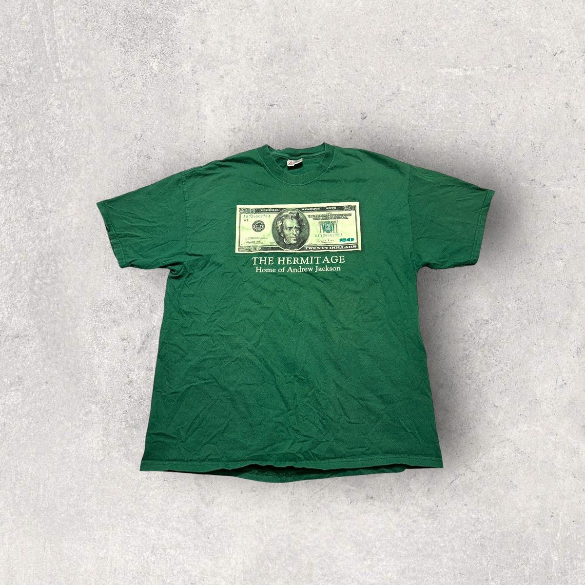 Hanes × Vintage Vintage Andrew Jackson tee Size US XL / EU 56 / 4 - 1 Thumbnail