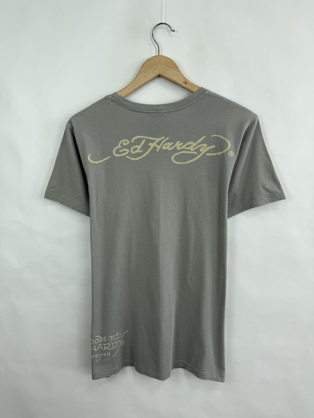 Ed Hardy 🇺🇸💀 Vintage ED Hardy Christian Audigier Harmony T-Shirt Retro Size US L / EU 52-54 / 3 - 7 Thumbnail