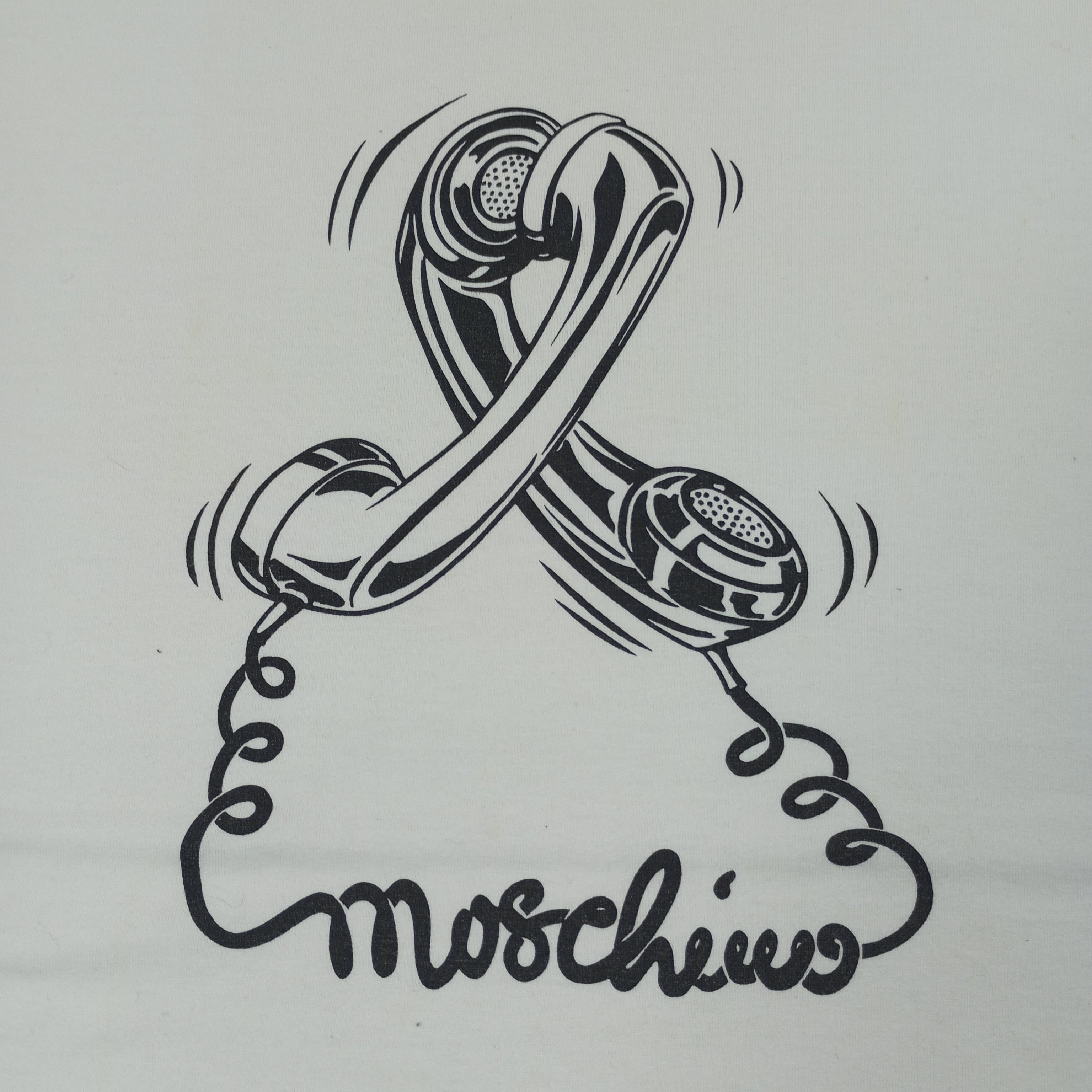Moschino × Vintage Moschino Japanese Brand Tshirt c219n71 Size US L / EU 52-54 / 3 - 2 Thumbnail