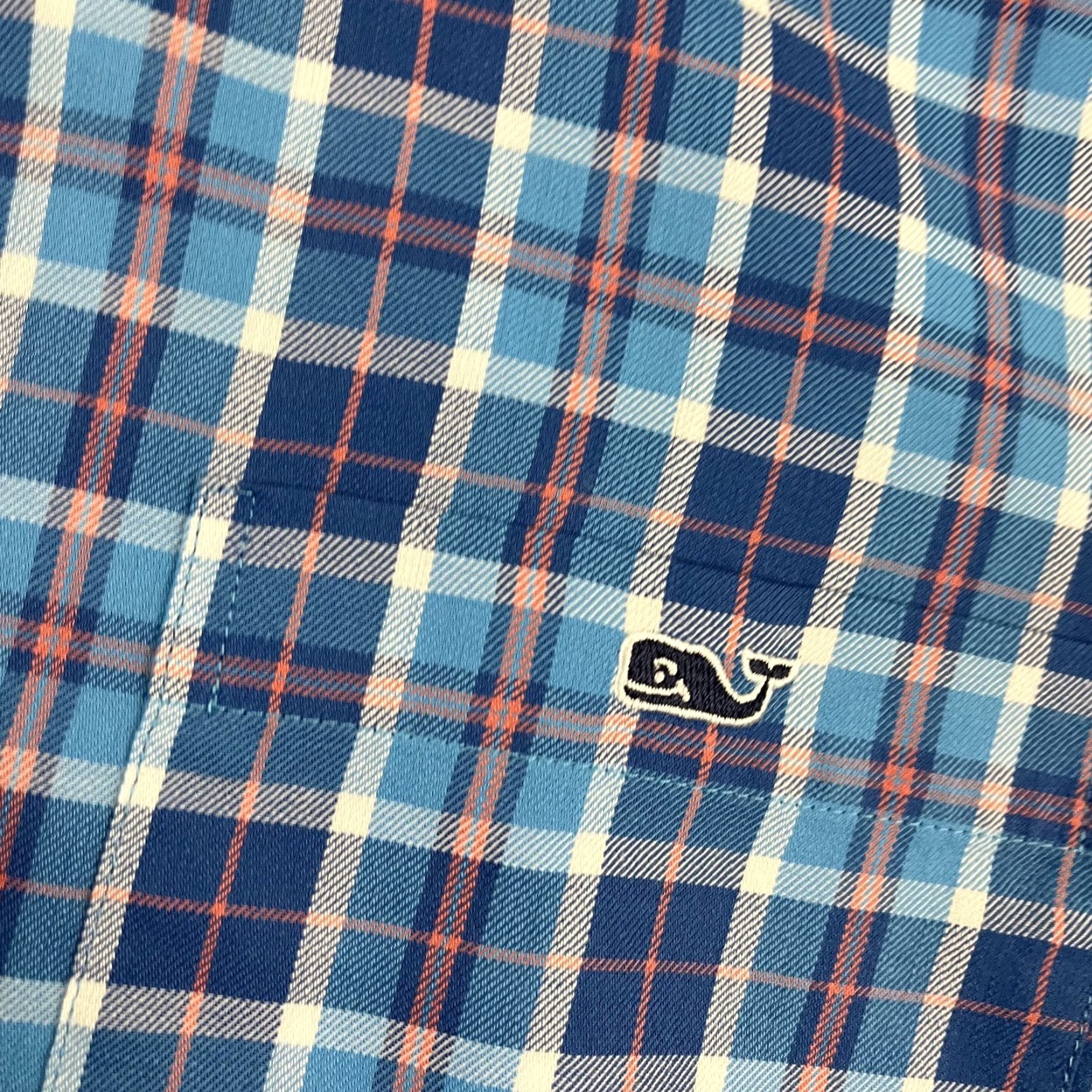 Vineyard Vines Vineyard Vines Tucker Shirt Mens XL Classic Performance Plaid Button-Down Preppy Shirt Button-Up Men’s XL Classic Plaid Blue 100% Cotton Size US XL / EU 56 / 4 - 3 Thumbnail