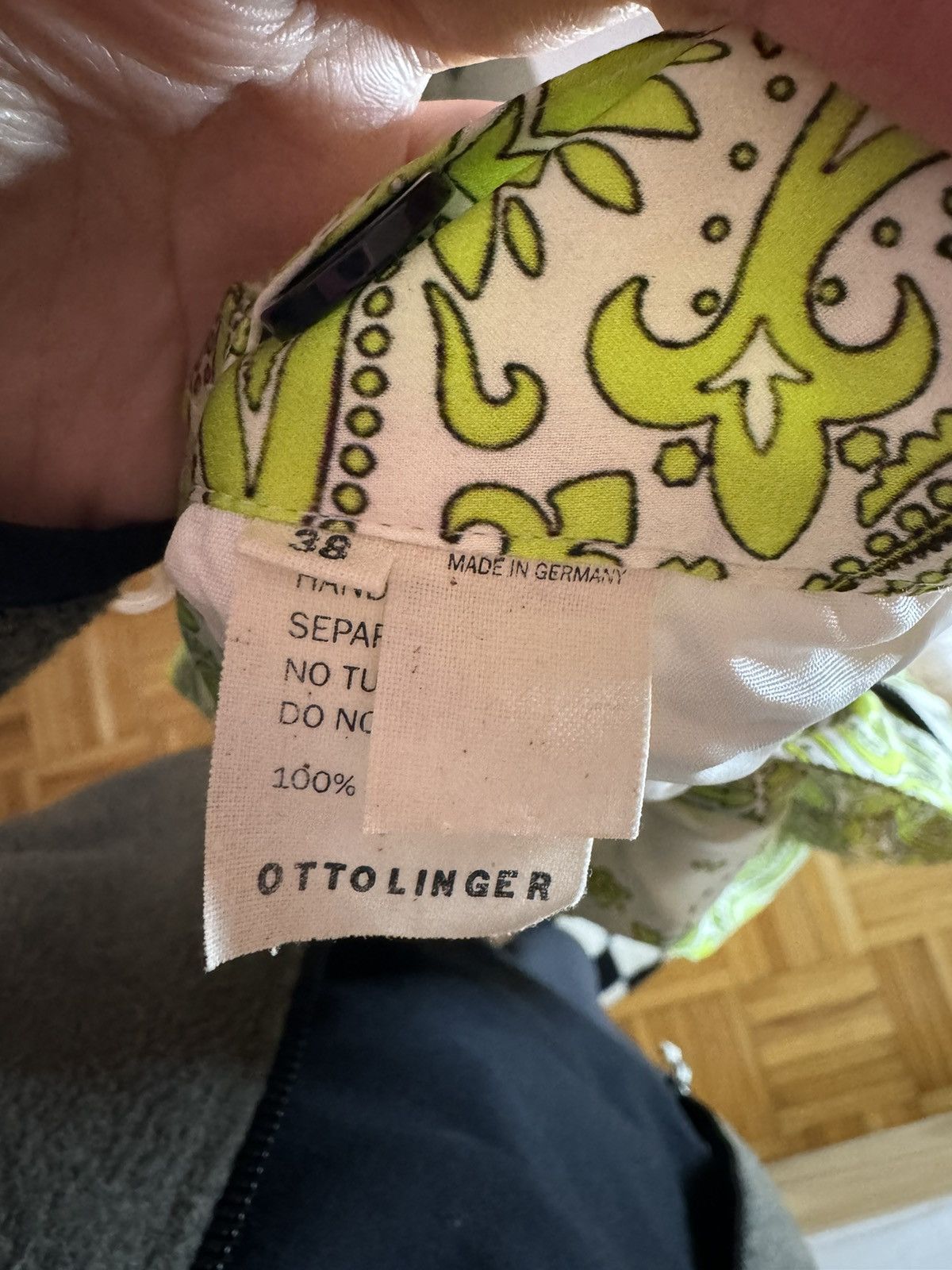 Ottolinger Ottlinger asymmetrical deconstructed Silk Pants size DE38 Size 27" / US 4 / IT 40 - 6 Thumbnail