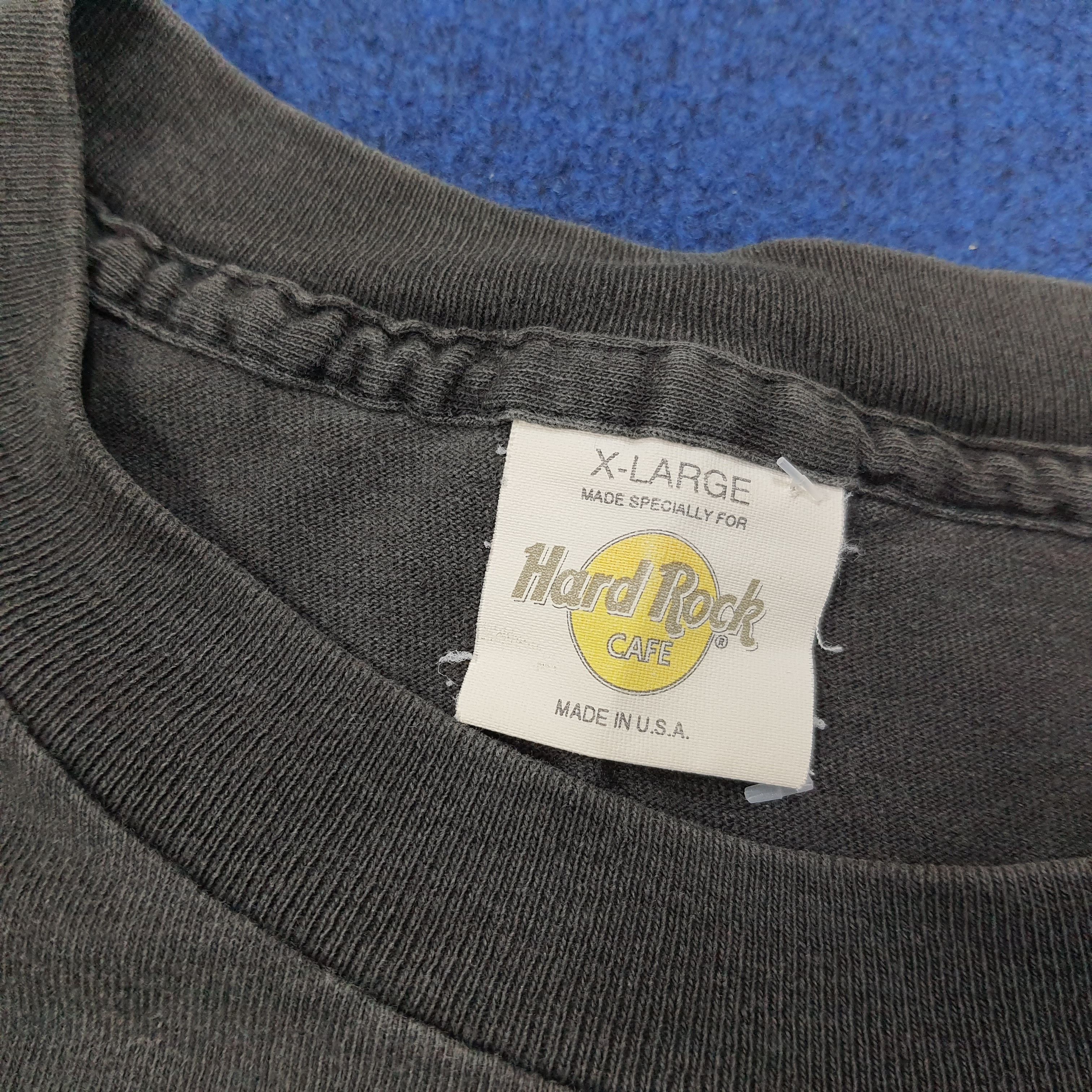 Hard Rock Cafe × Vintage Vintage Hard Rock Cafe Atlanta Save The Planet Tshirt Size US XL / EU 56 / 4 - 4 Thumbnail