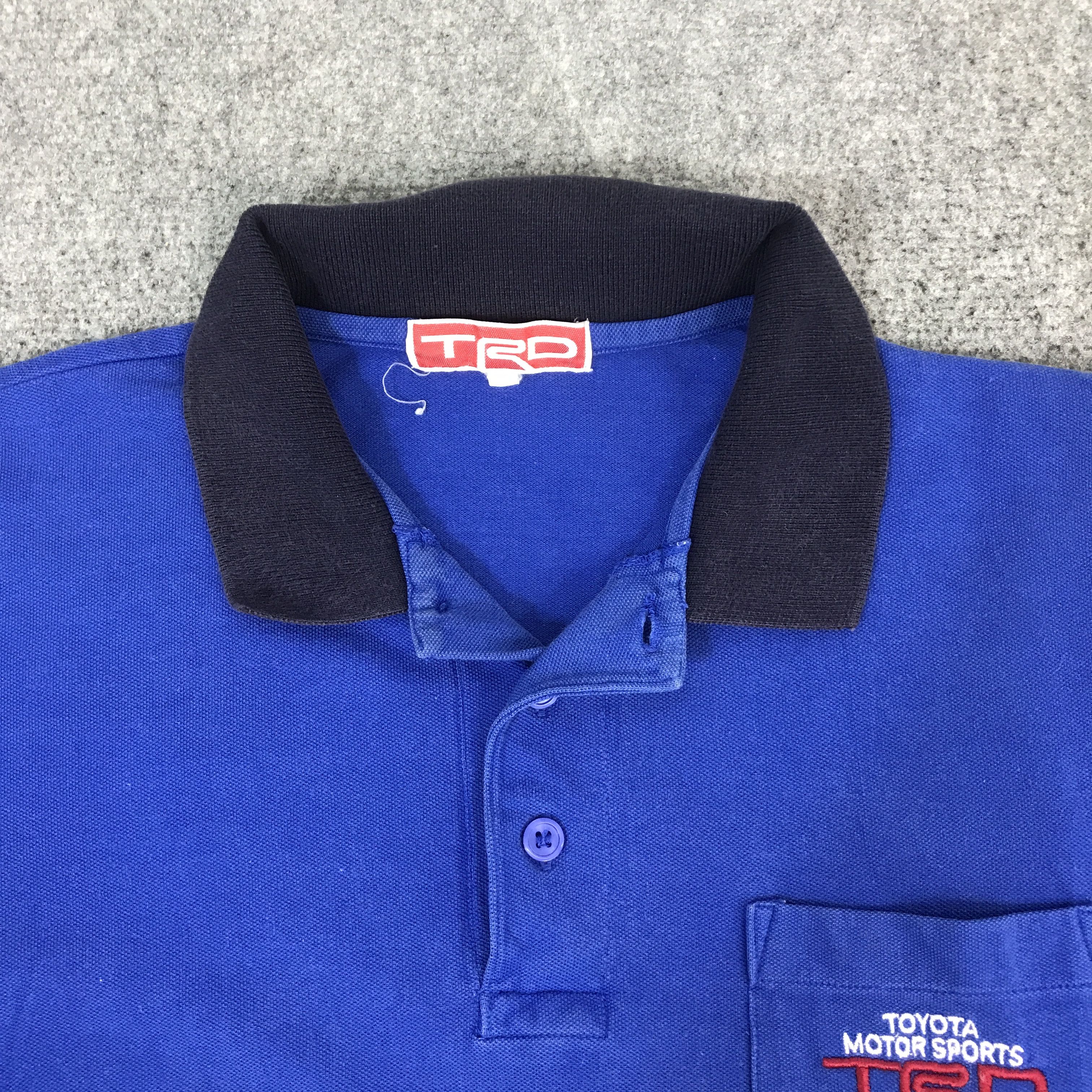 Japanese Brand TOYOTA TRD RACING POLO SHIRT LONG SLEEVE Size US M / EU 48-50 / 2 - 7 Thumbnail