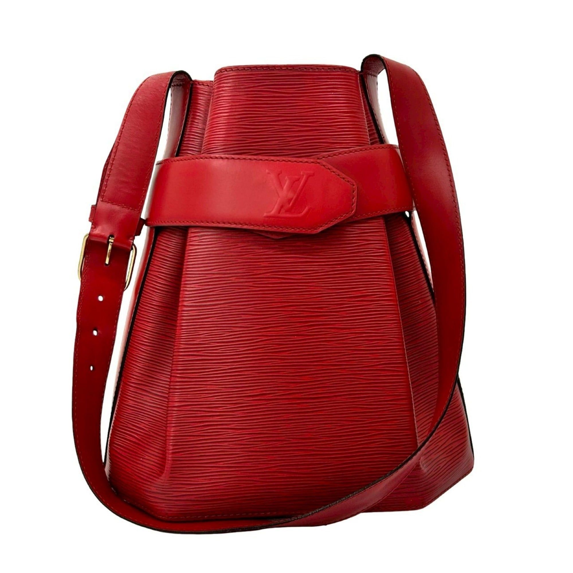 Louis Vuitton LOUIS VUITTON Sac de Paul Epi Leather Tote Bag, Red, 19204 Size ONE SIZE - 1 Thumbnail