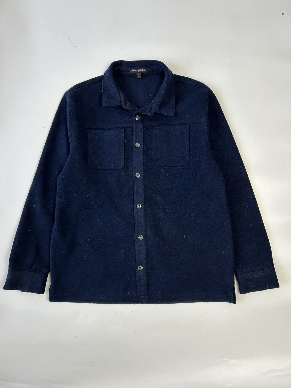 Banana Republic × Japanese Brand BANANA REPUBLIC POLYESTER JACKET Size US XL / EU 56 / 4 - 1 Thumbnail