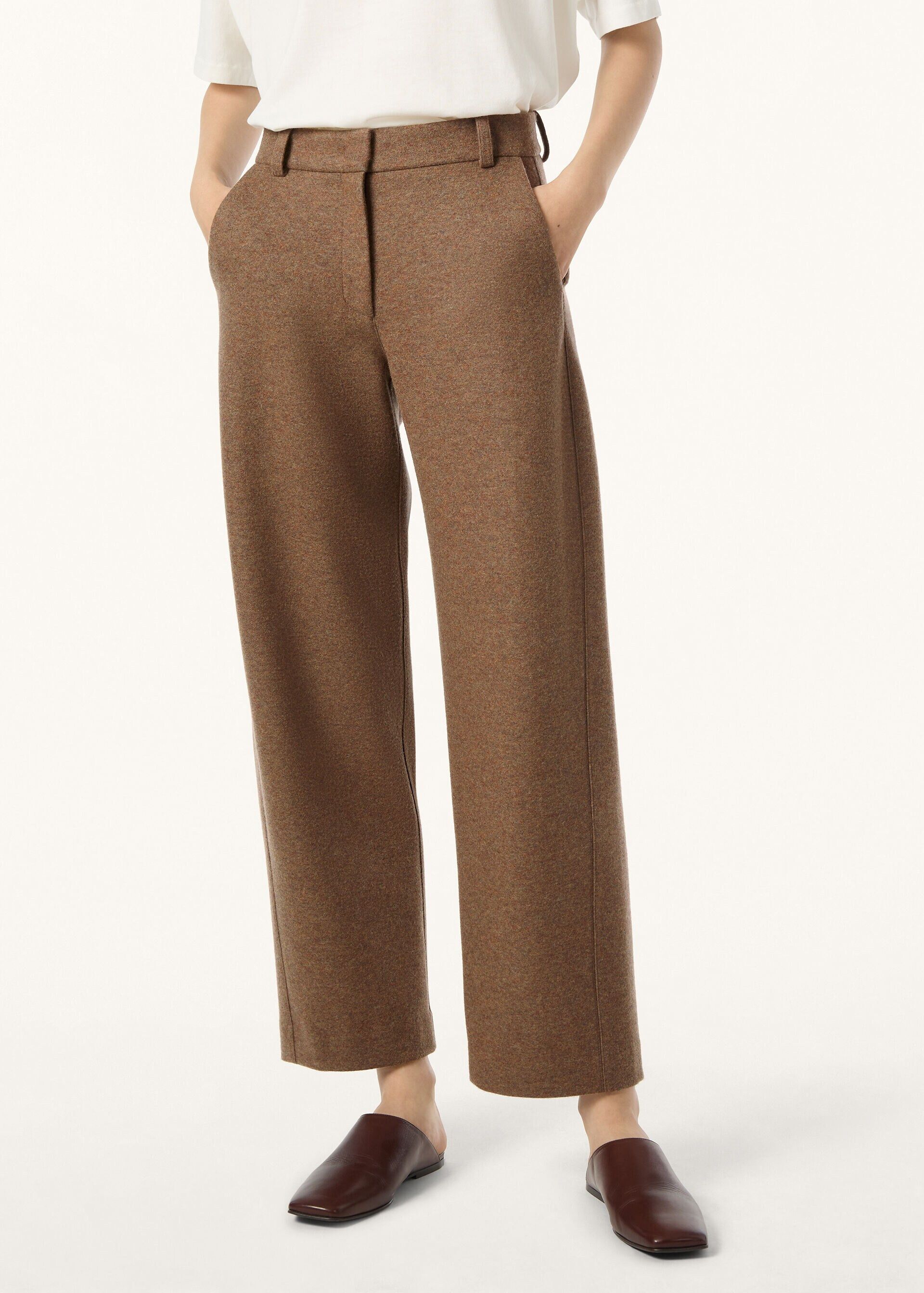 Loro Piana os11x0426 FAQ6049 Rio Bodro Pant in Rustic Brown Mel Size 28" / US 6 / IT 42 - 4 Thumbnail