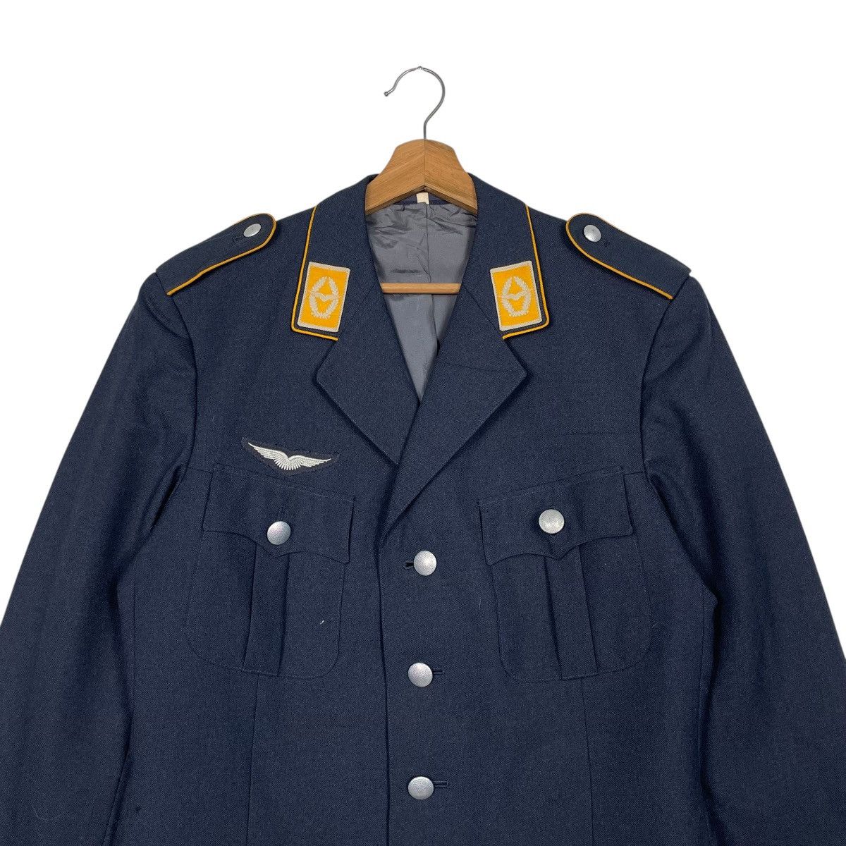 Other Vintage 70s Genuine German Air Force Officer Dress Uniform Size US M / EU 48-50 / 2 - 2 Thumbnail