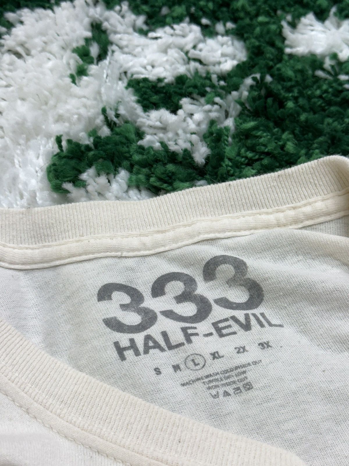 Half Evil × Kodone Half Evil x Kodone Bunny Men Art Tee Sz. Large Size US L / EU 52-54 / 3 - 5 Thumbnail