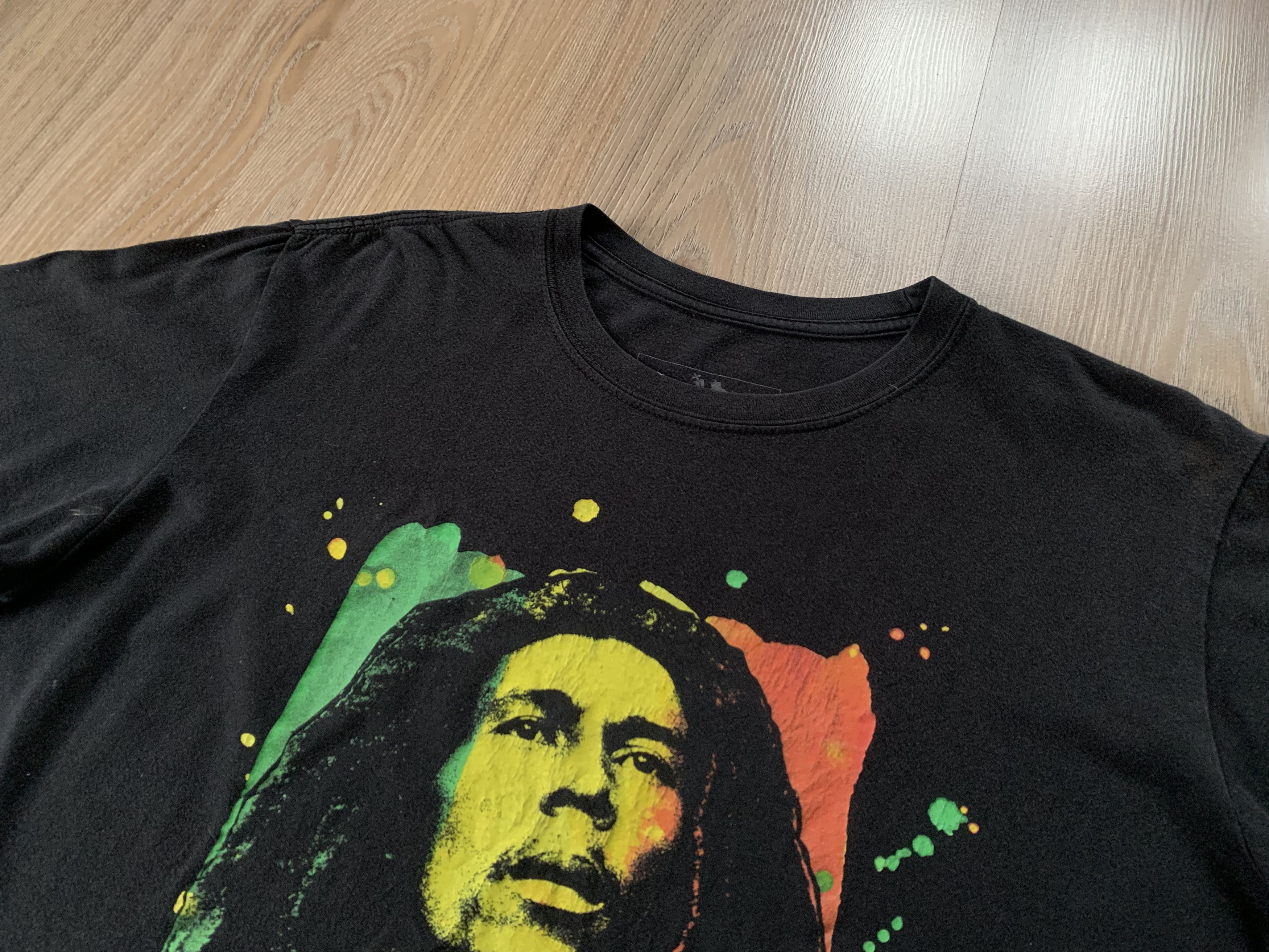 Bob Marley × Vintage Vintage Bob Marley One Love Graphic Print T-Shirt Size US M / EU 48-50 / 2 - 4 Thumbnail