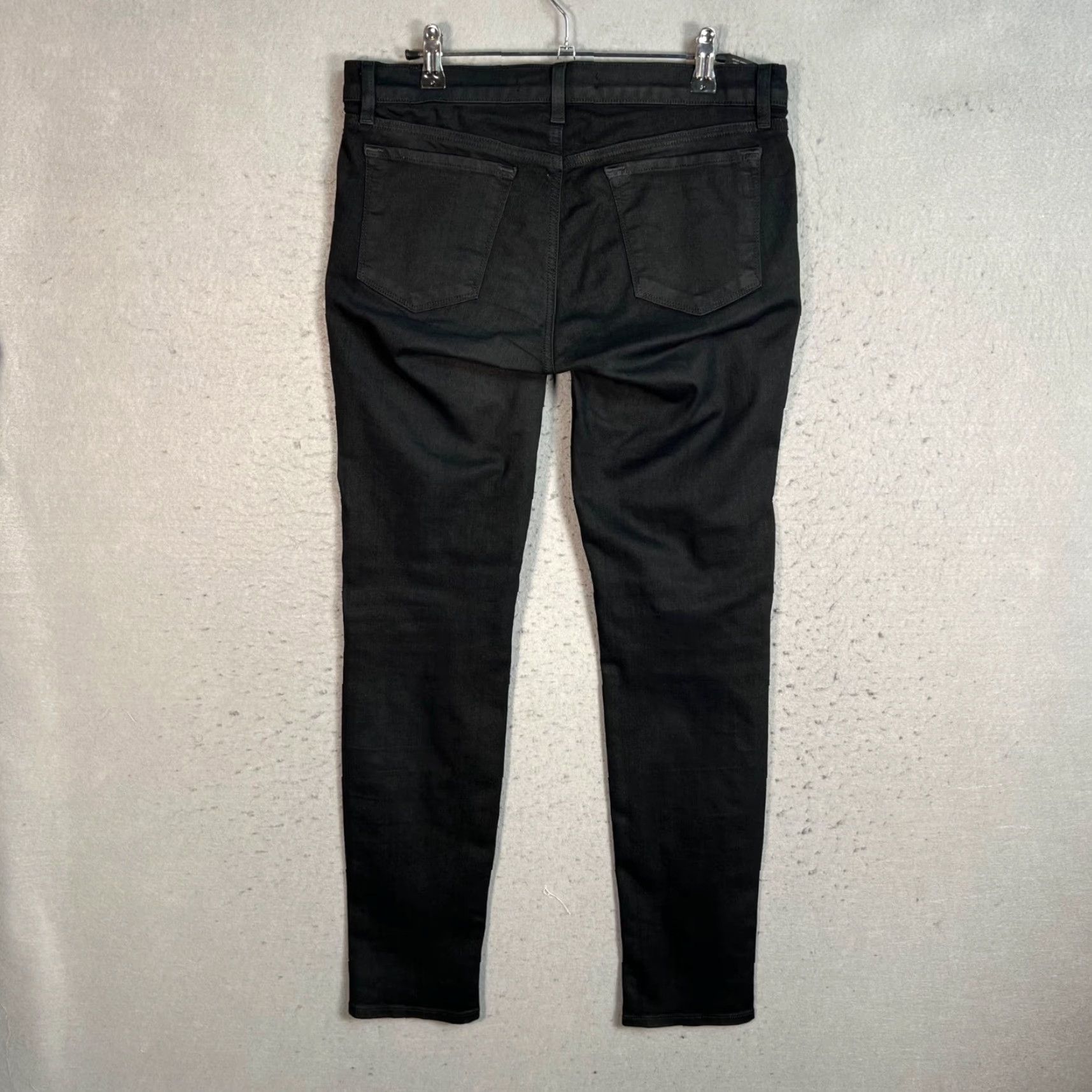 J Brand J Brand Womens Jeans Size 29 Black Stretch Denim Skinny 5-Pocket Slim Mid Rise Adult Womens Size 29" - 2 Thumbnail