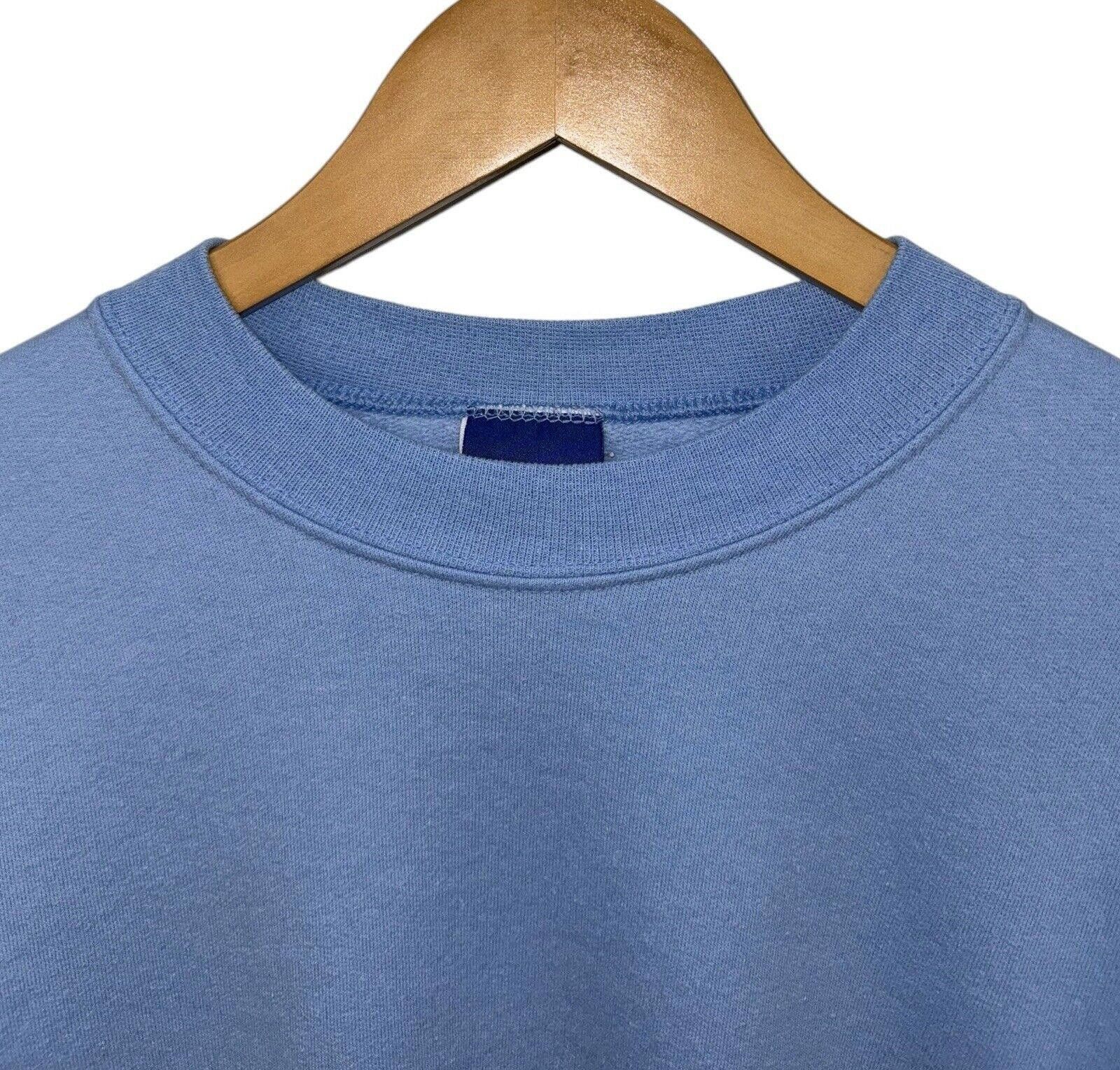 Champion Vintage Champion University Blue Crewneck Sweatshirt Sz S Size US 30 / EU 46 - 2 Thumbnail