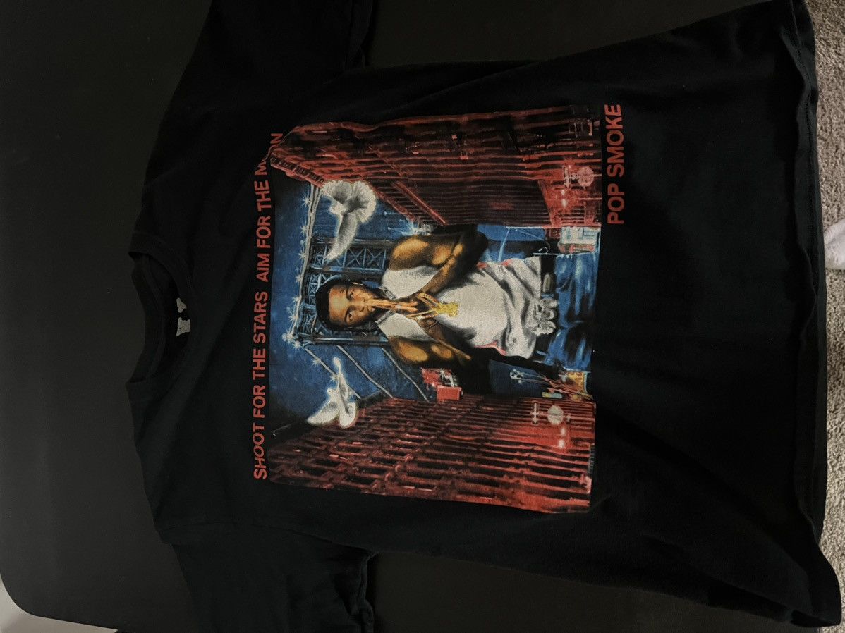 Vlone Vlone x Pop Smoke NY t-shirt Size US M / EU 48-50 / 2 - 1 Thumbnail