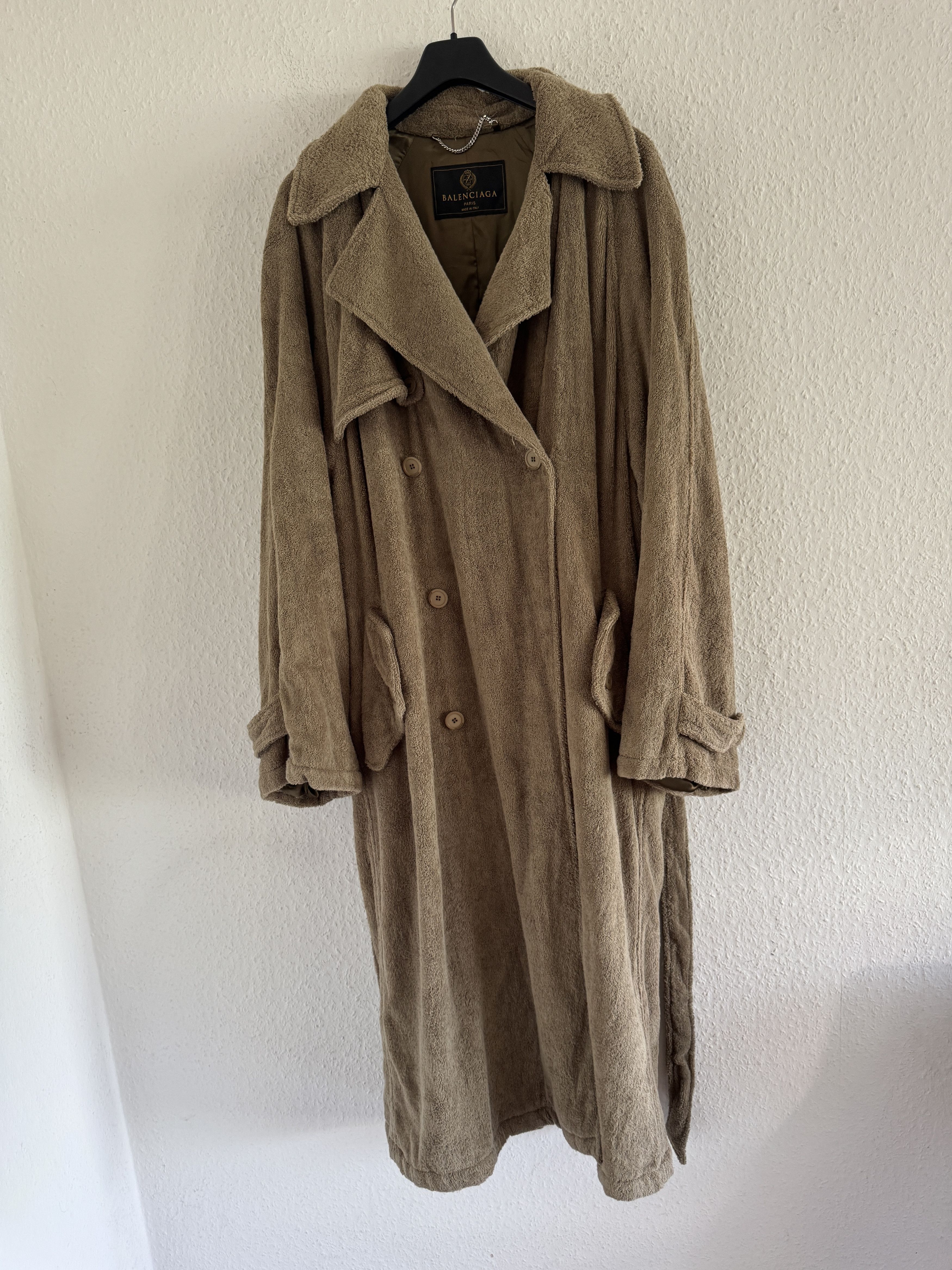 Balenciaga Towel Trench Coat Size US S / EU 44-46 / 1 - 4 Thumbnail
