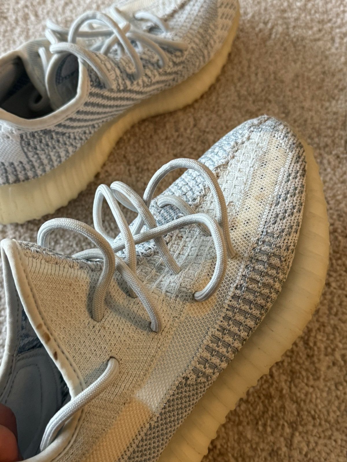 Adidas × Yeezy 🔥 RARE Yeezy Boost 350 V2 Citrin Nylon Blue Light Size US 6.5 / IT 36.5 - 6 Thumbnail