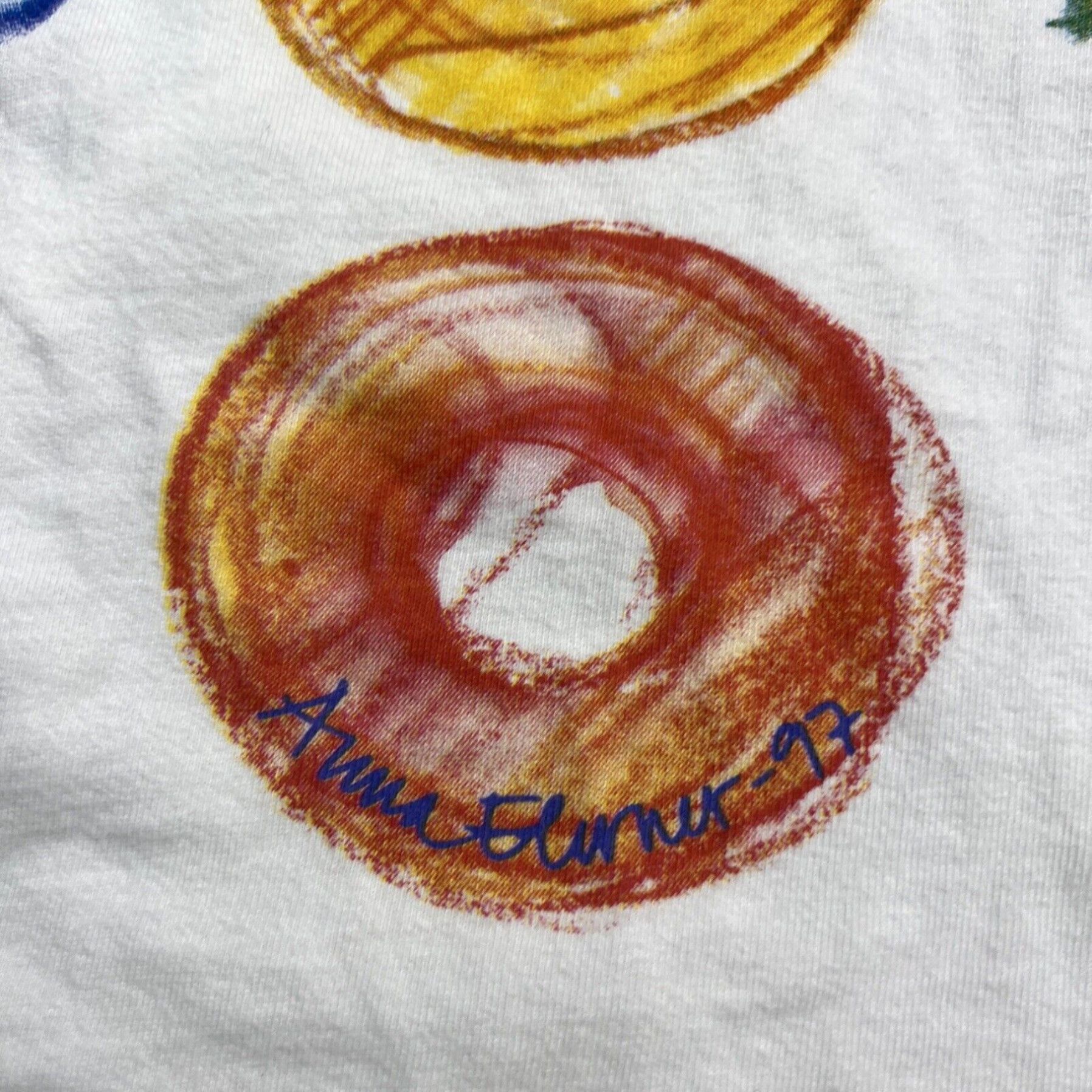 Hanes Vintage 1997 Kosta Boda Shirt Size Large Art Done By Anna Elurnet Very Rare Size US L / EU 52-54 / 3 - 3 Thumbnail