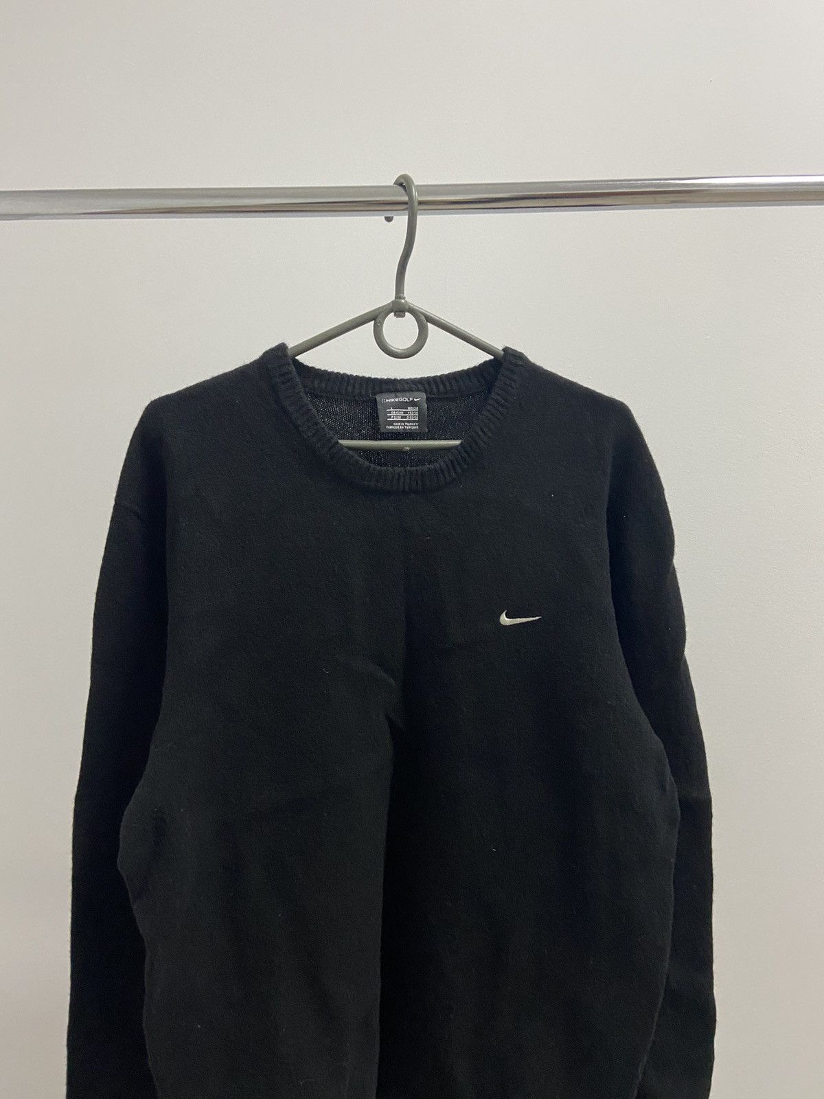Nike × Vintage Nike Golf Sweater Vintage Small Swoosh Wool Size US L / EU 52-54 / 3 - 2 Thumbnail