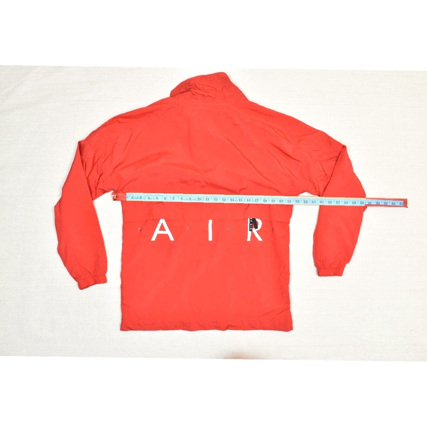 Nike Nike Air Jacket Windbreaker Mens S Small Red Full Zip Collared Swoosh 90s Size US S / EU 44-46 / 1 - 5 Thumbnail