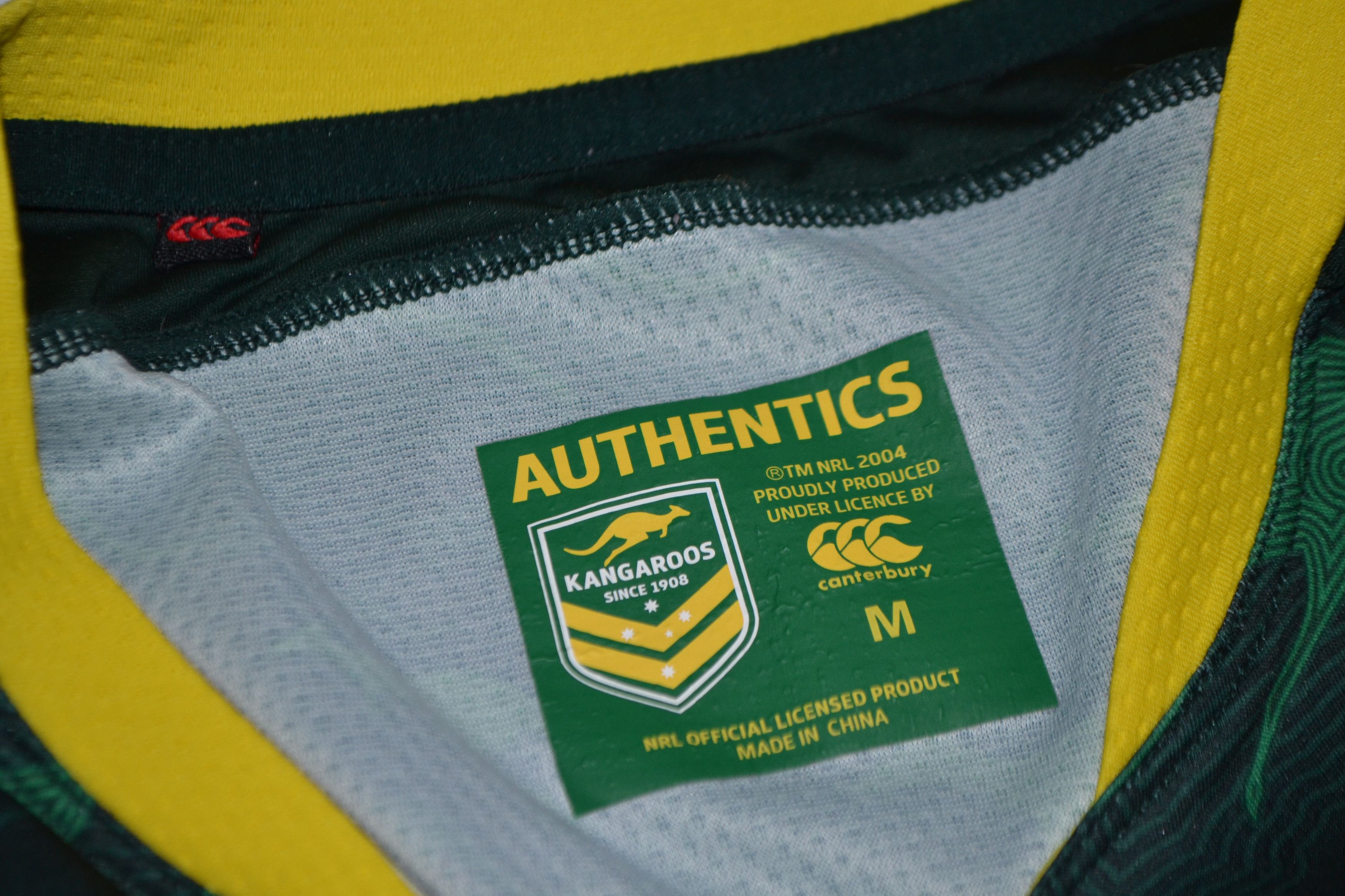 Other Kangaroos Australian Canterbury Jersey Kit Rugby Shirt Size US M / EU 48-50 / 2 - 3 Thumbnail