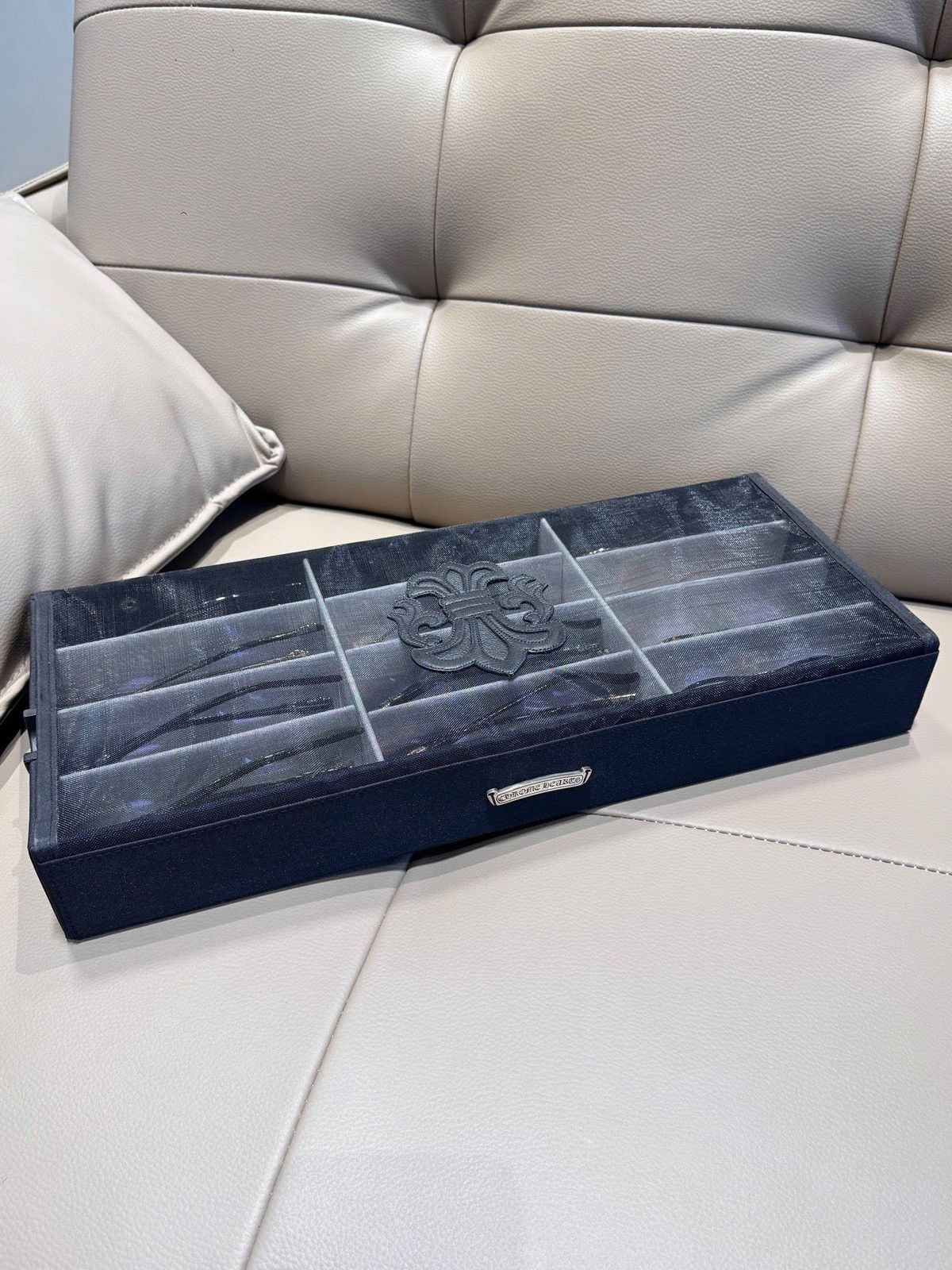 Chrome Hearts CHROME HEARTS 12 SLOTS DISPLAY TRAY LARGE Size ONE SIZE - 1 Thumbnail