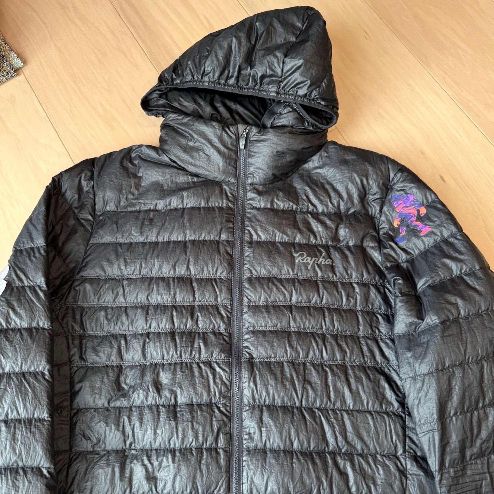 Rapha Rapha Explore Down Jacket Medium Black Full Zip Insulated Cycling Outerwear Mens Jacket Size US M / EU 48-50 / 2 - 3 Thumbnail