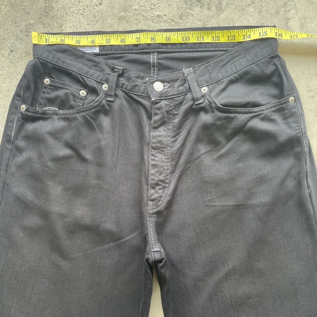 Edwin Vintage Edwin Black Denim Pants W32 Size US 32 / EU 48 - 5 Thumbnail