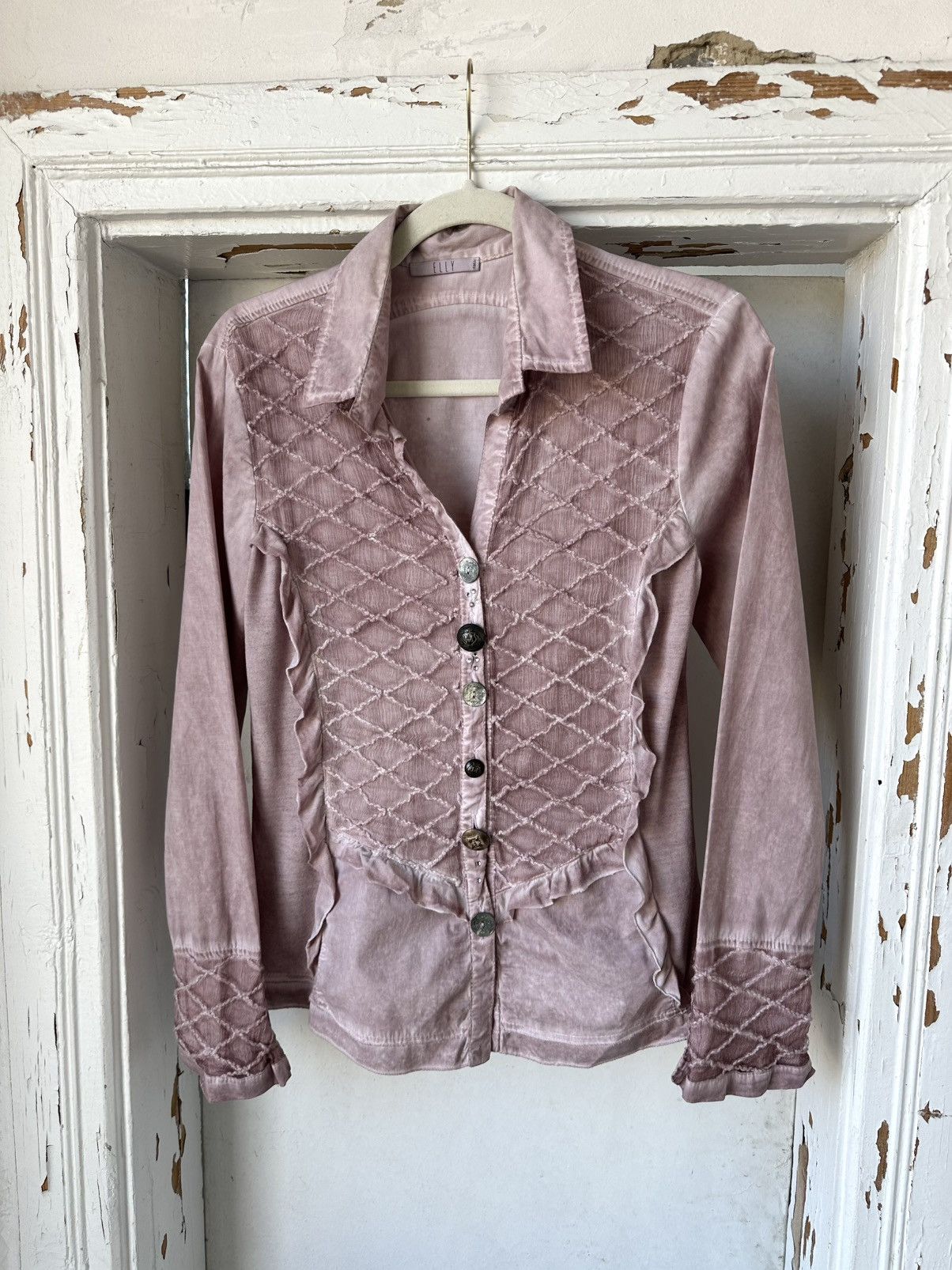 Vintage Vintage Metal Buttons Shirt Size M / US 6-8 / IT 42-44 - 1 Thumbnail