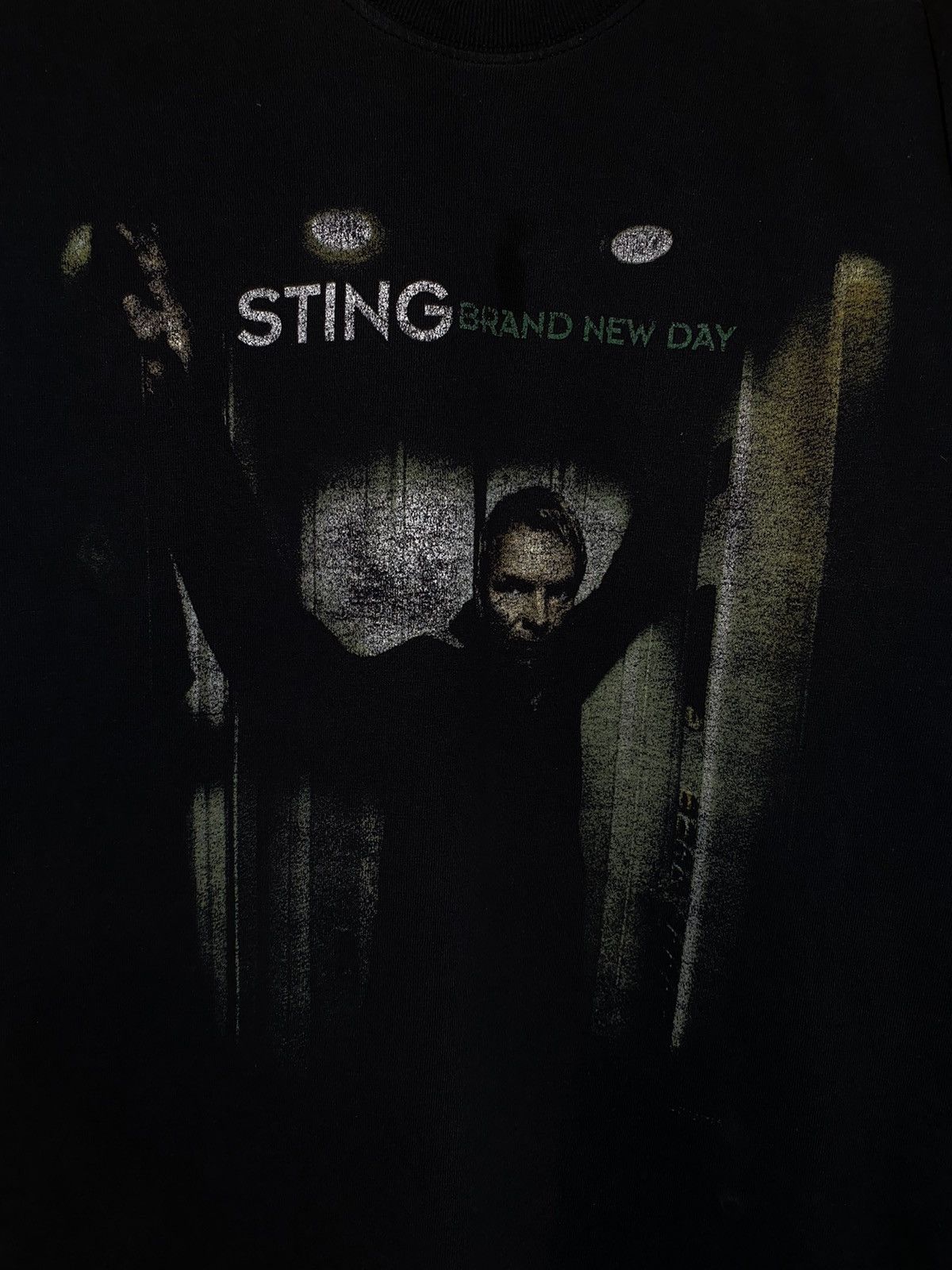 Band Tees × Vintage VINTAGE 00’ STING BRAND NEW DAY Faded TEE Shirt u2 police Size US M / EU 48-50 / 2 - 1 Thumbnail