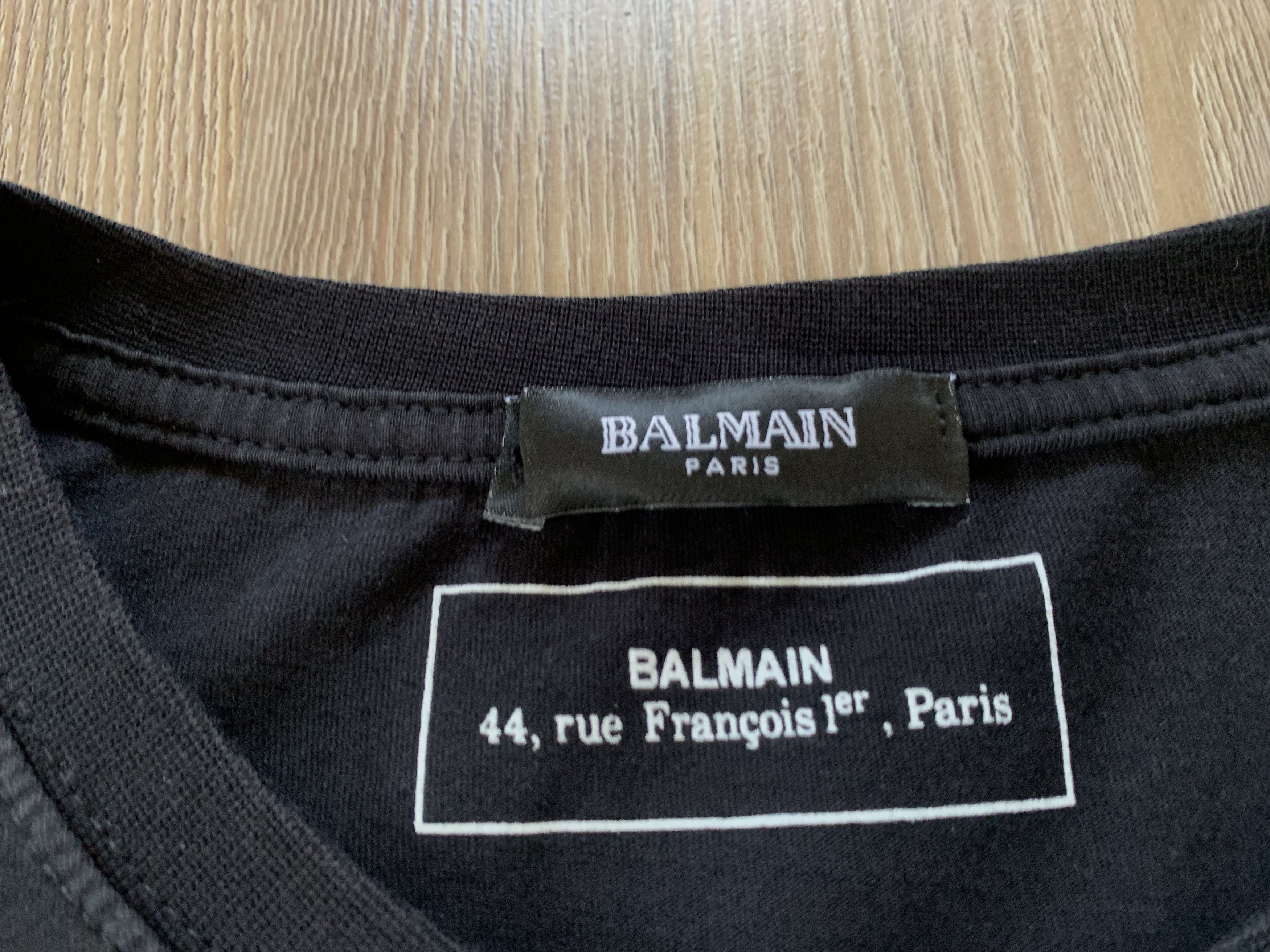 Pierre Balmain Balmain Black Short Sleeve T Shirt Size US L / EU 52-54 / 3 - 7 Thumbnail