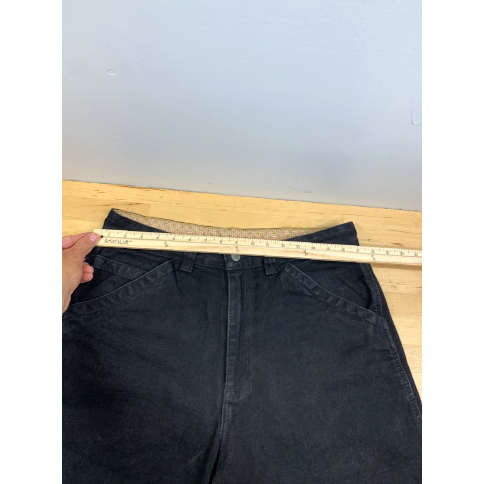 Timberland VINTAGE Timberland Denim Jean Shorts 34 Black Jorts Embroidered 90s Y2K Mens Shorts Size US 34 / EU 50 - 4 Thumbnail