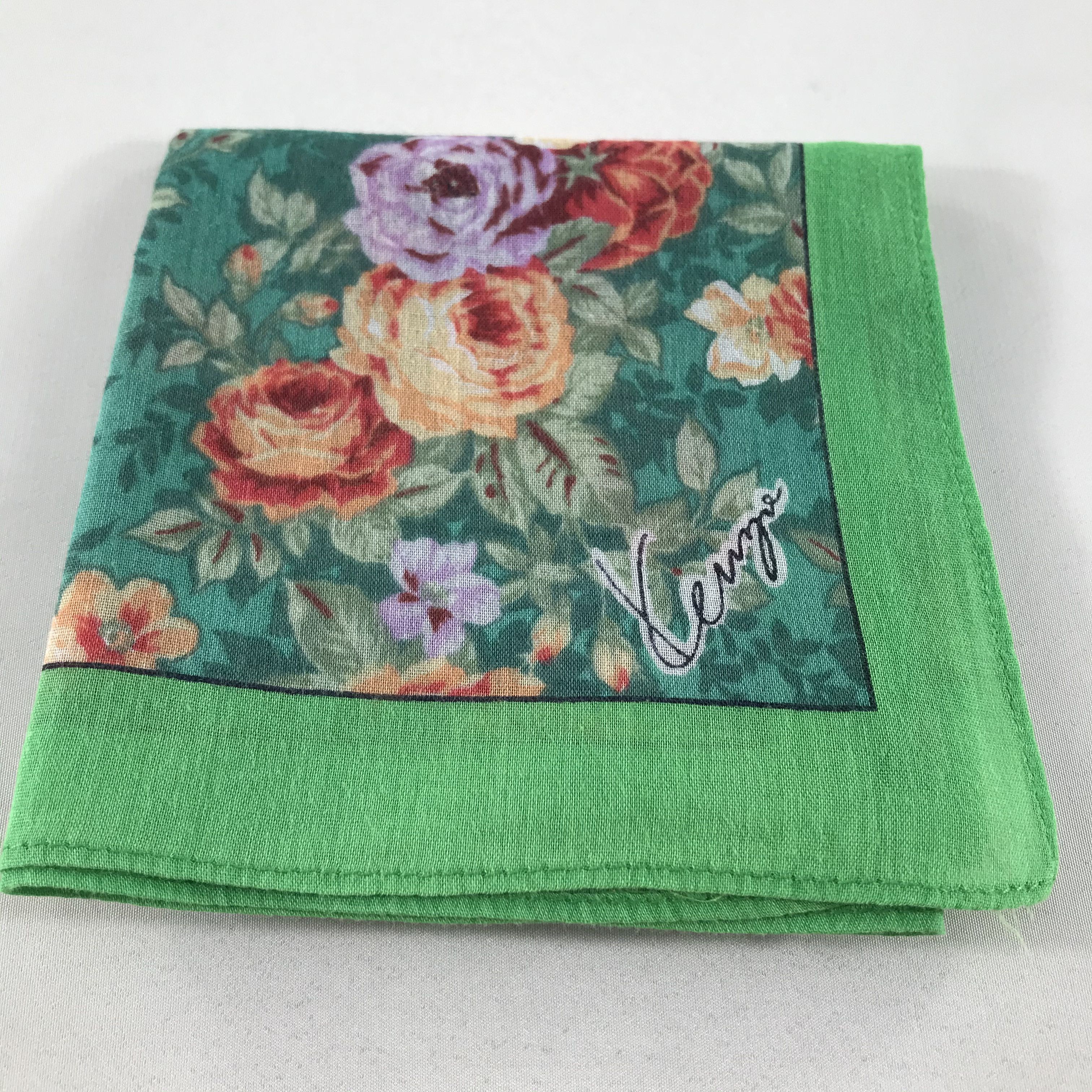 Kenzo Kenzo Floral Handkerchief Neckerchief Bandana H36 Size ONE SIZE - 5 Thumbnail