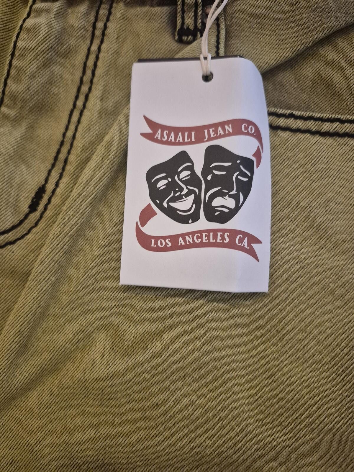 Asaali Asaali Yellow Cartel Denim Jeans Size 30 MSRP $350 Size US 30 / EU 46 - 6 Thumbnail