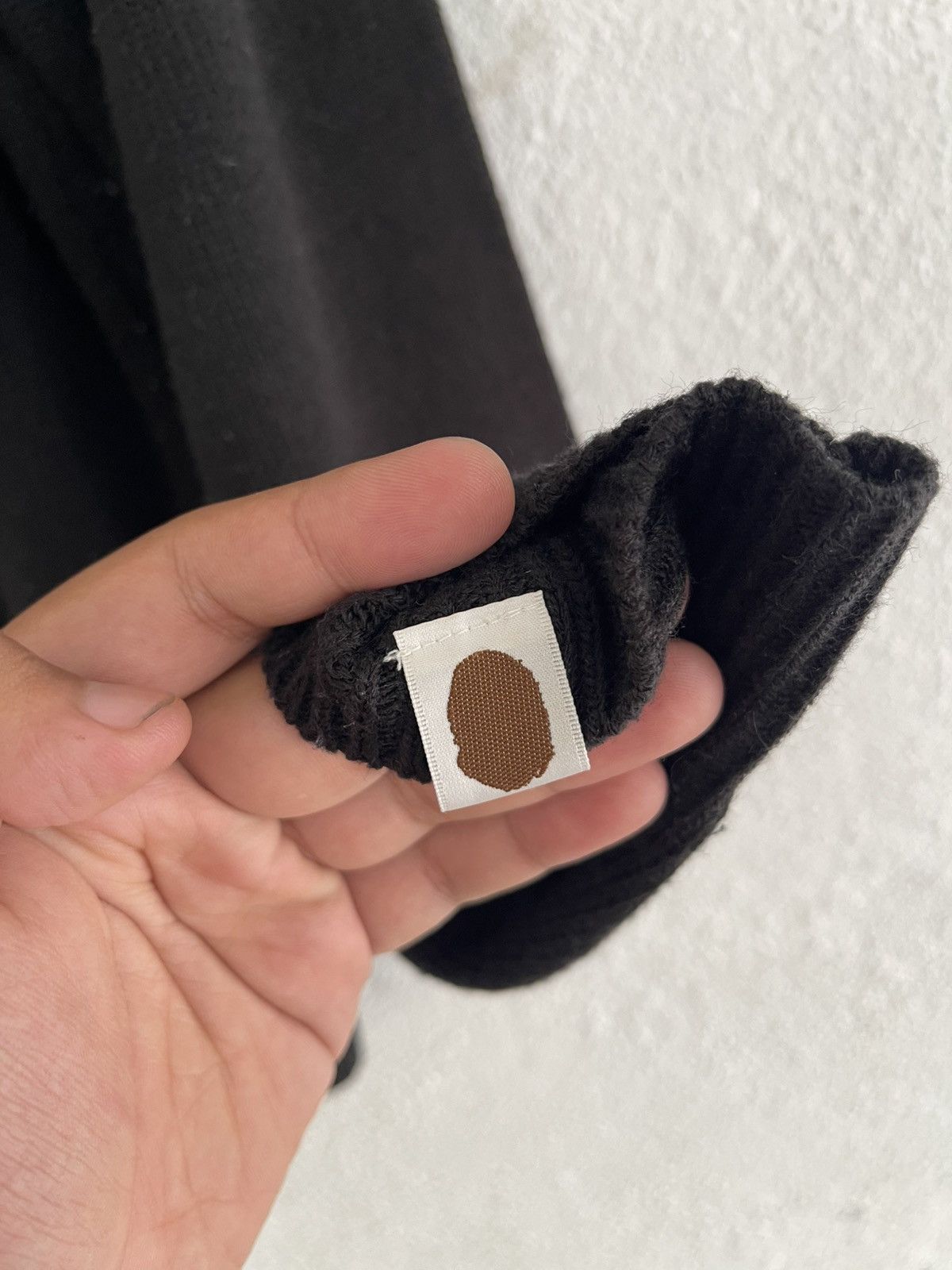 Bape OG Bape Nap Milo Acrylic Wool Sweater Black A Bathing Ape Size US M / EU 48-50 / 2 - 5 Thumbnail