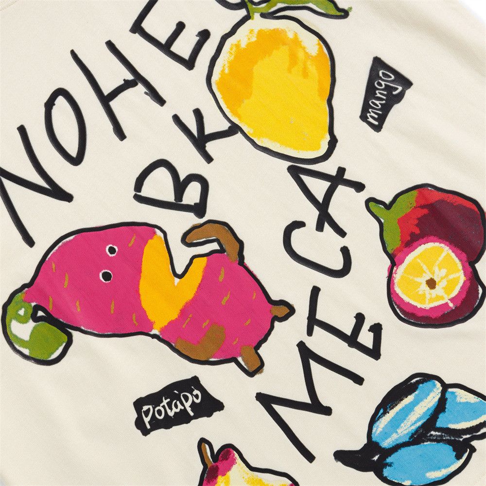 Japanese Brand Men's Hip-Hop Fun Cartoon Print T-Shirt Size US M / EU 48-50 / 2 - 3 Thumbnail