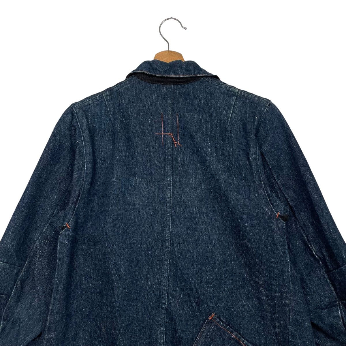 KATO Vtg Kato Tool Project Single Pocket Denim Jacket Size US S / EU 44-46 / 1 - 8 Thumbnail