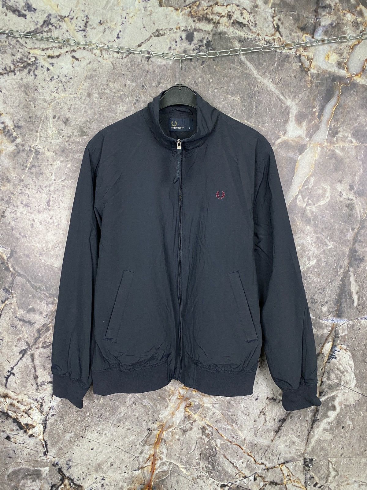Men’s Fred Perry Jacket Streetwear Size Large