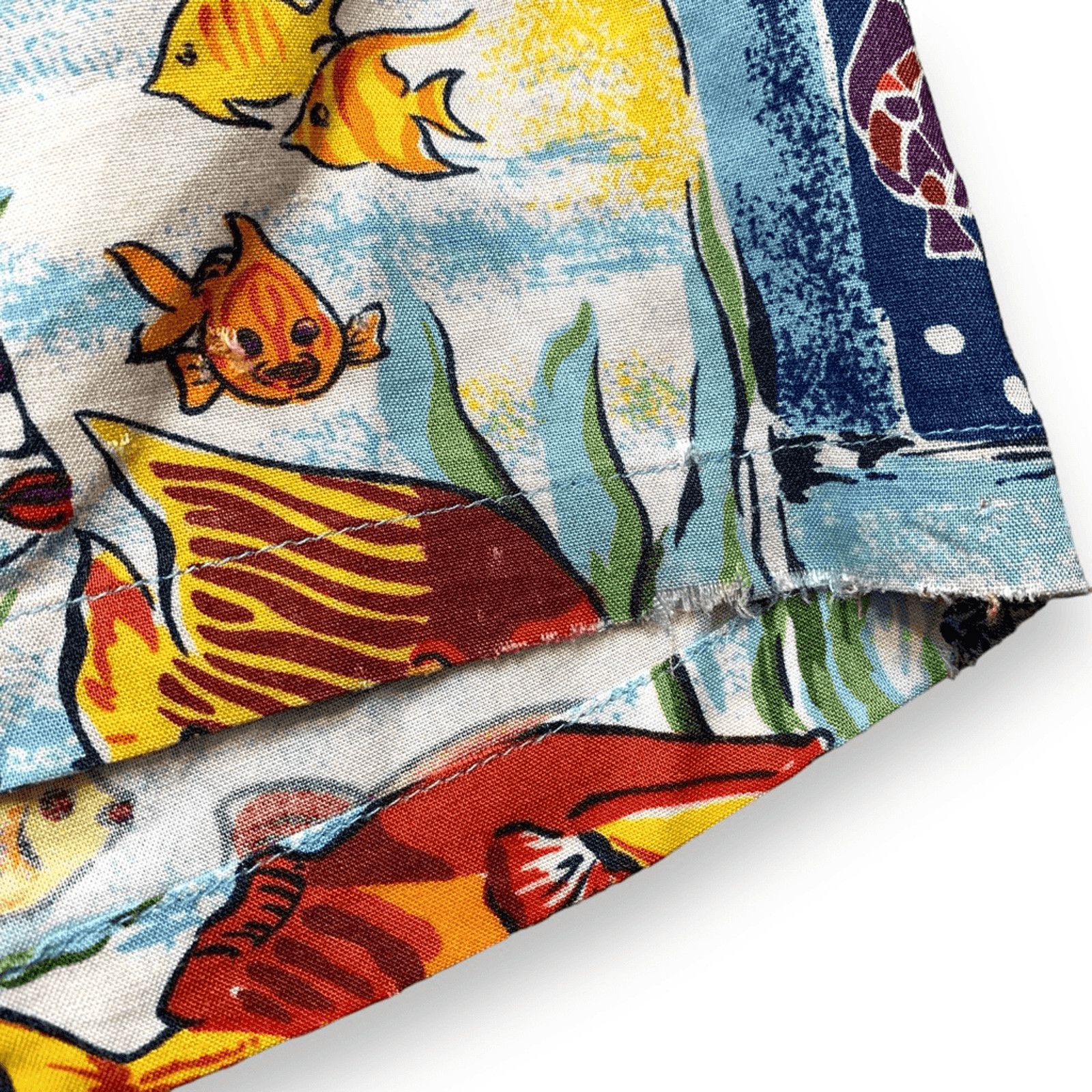 Vintage Vintage 90s Joe Kealoha Hawaiian Shirt Tropical Fish Print Size US L / EU 52-54 / 3 - 6 Thumbnail
