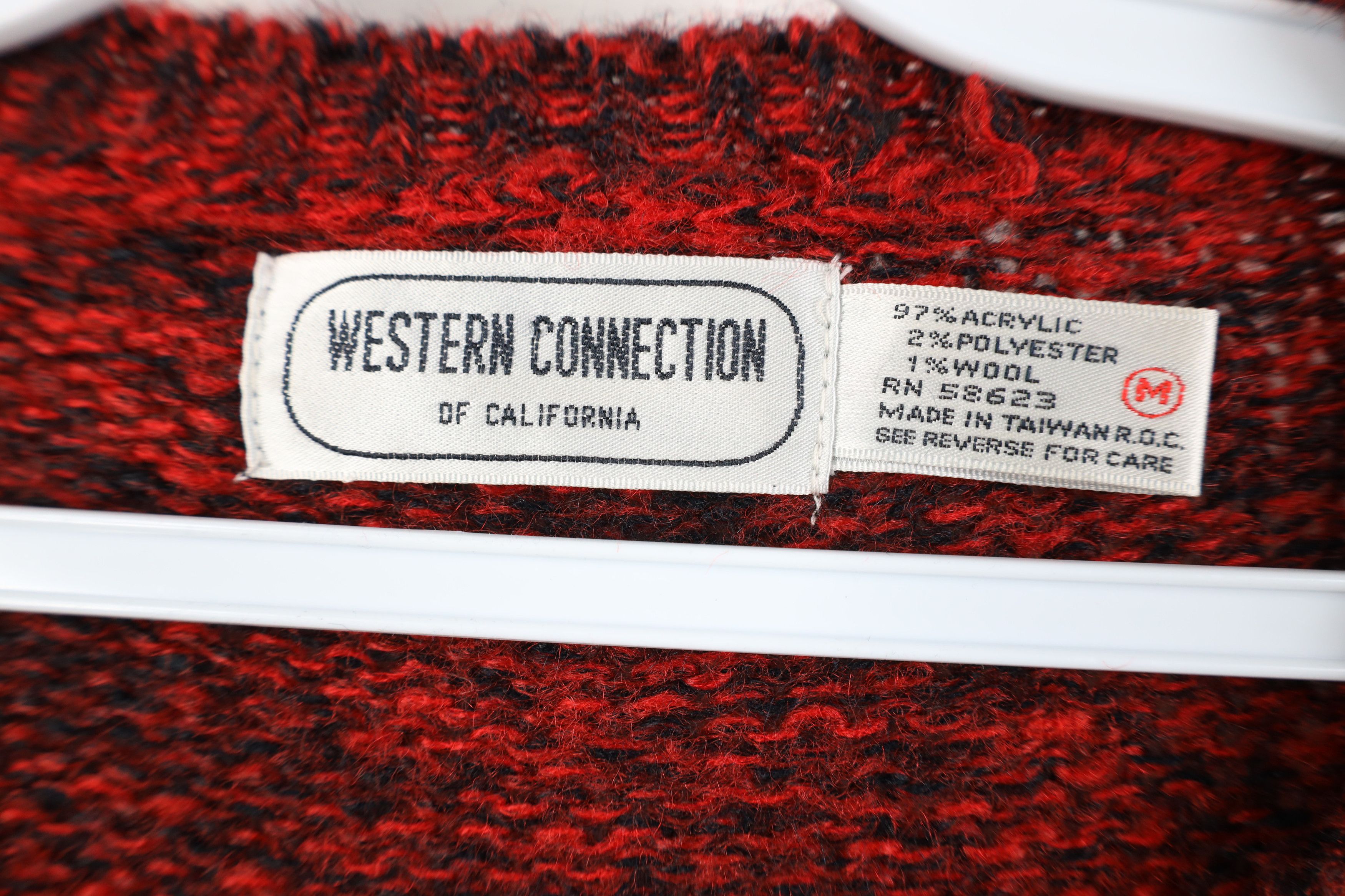 Vintage Vintage 90s Streetwear Wool Blend Knit Crewneck Sweater Size M / US 6-8 / IT 42-44 - 8 Thumbnail